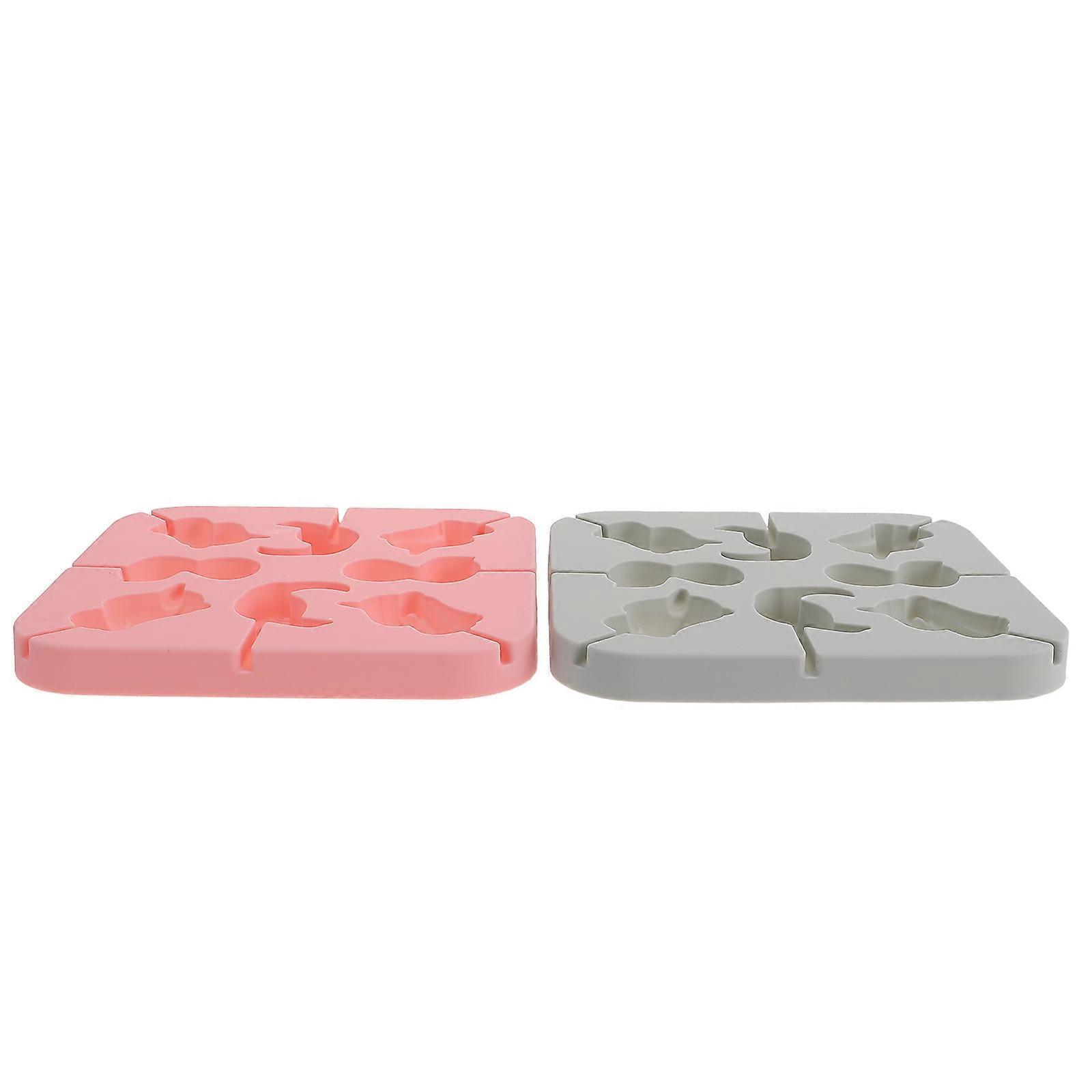 DIY Popsicle Mold Silicone for Making 10Pcs Hawaii Design Popsicle Molds
