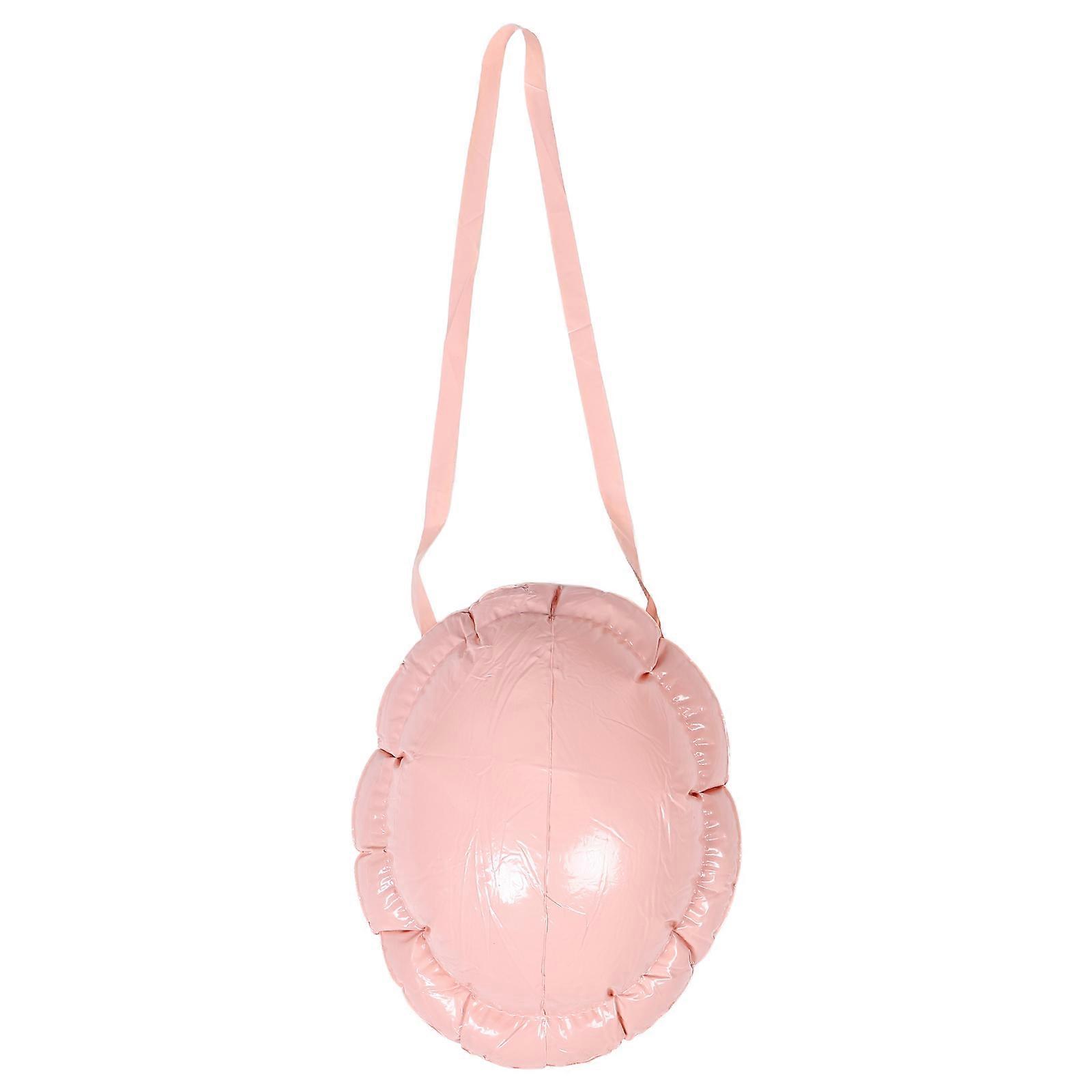 3Pcs Inflatable Fake Belly For Pregnant Simulation Costumes Perfect For Christmas And Halloween Celebrations In Oval Shape And Lightweight Material