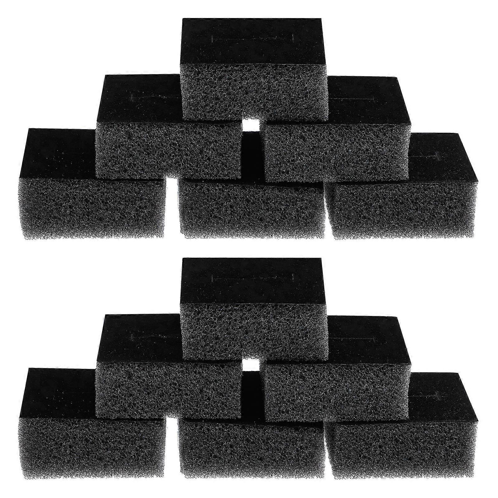 Jewelry Display Sponge Pad Black for Ring Organizer 60Pcs Insert