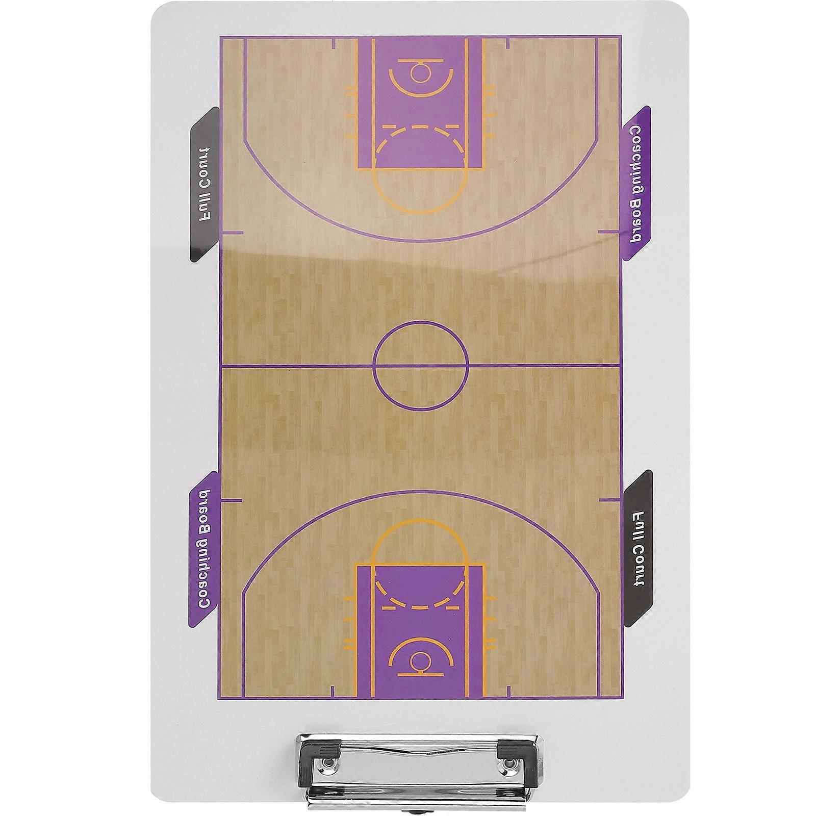 Dry Erase Basketball Coaching Board Clipboard Double-Sided 2Sets
