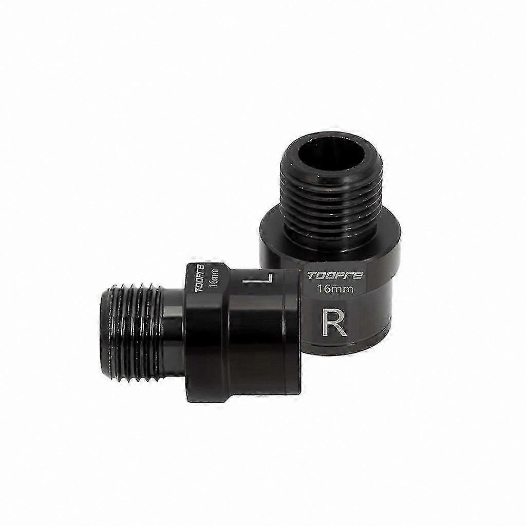 Cycling Pedal Exts 16mm/20mm, Chromium-Molybdenum Axle Spacers for Enhanced Knee Support - Suitable for MTB and Road Bikes