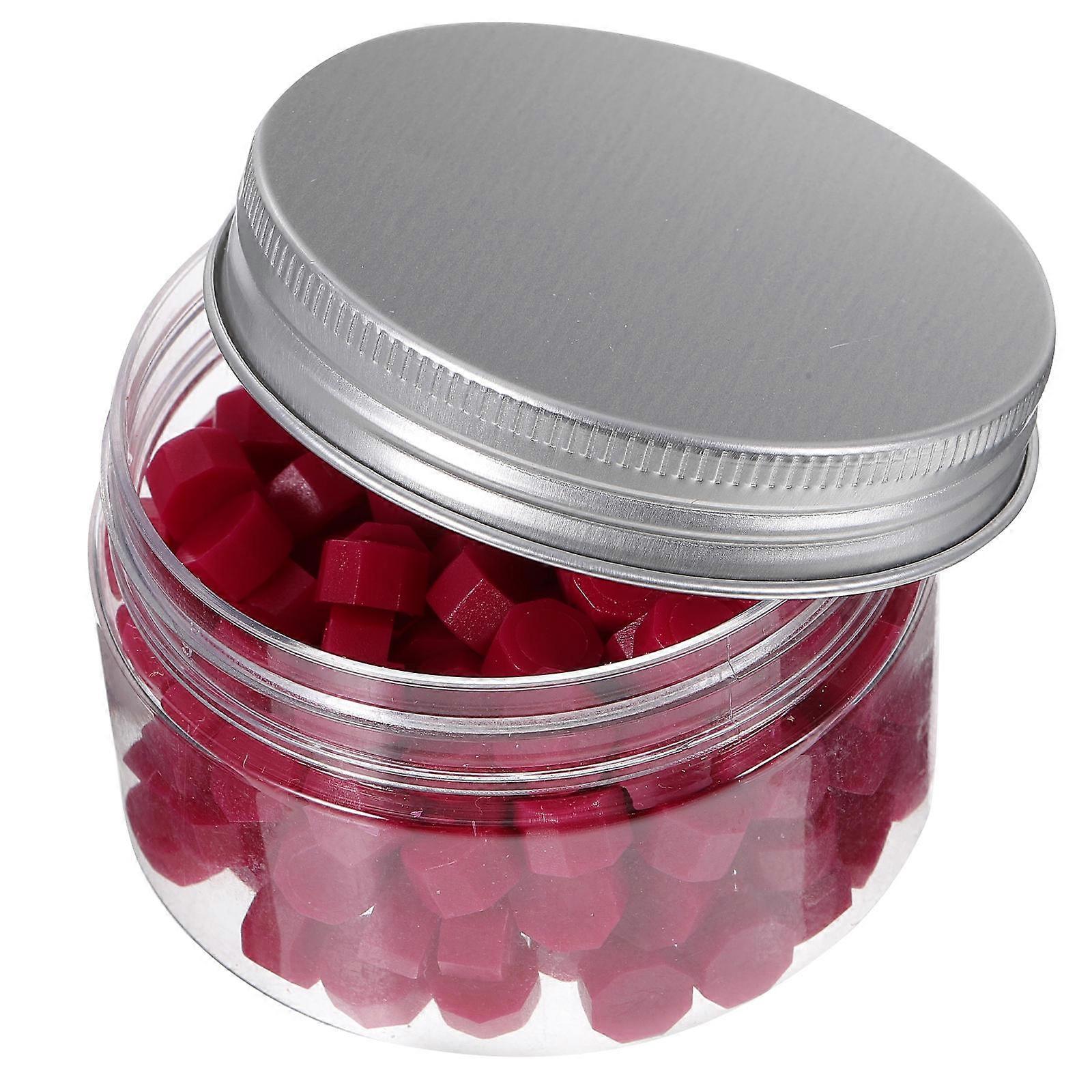 1000 Pcs Dark Red Wax Sealing Beads For Professional Use Envelope Craft Projects Quick-Drying
