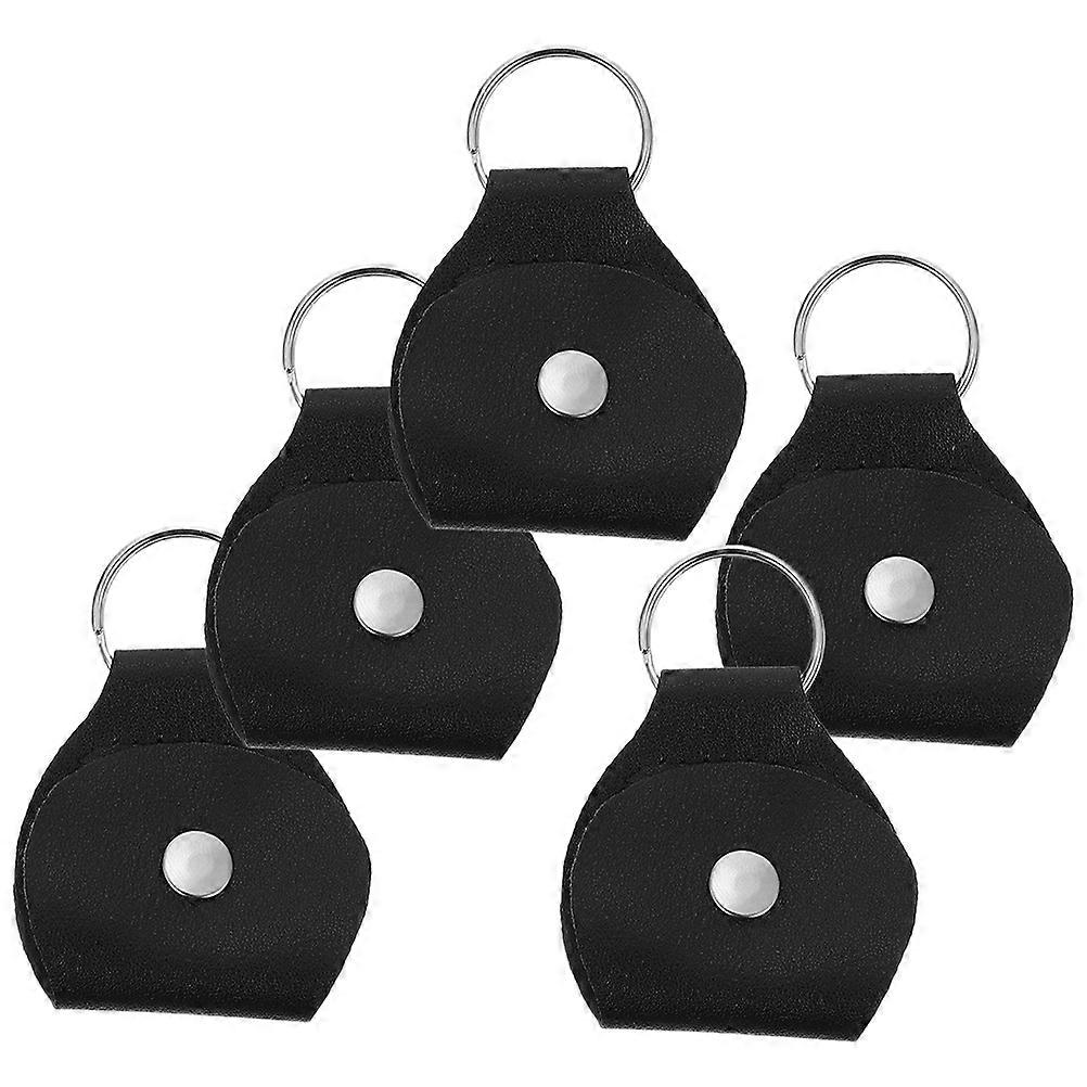 Portable Guitar Pick Holder PU Case for 25Pcs Storage