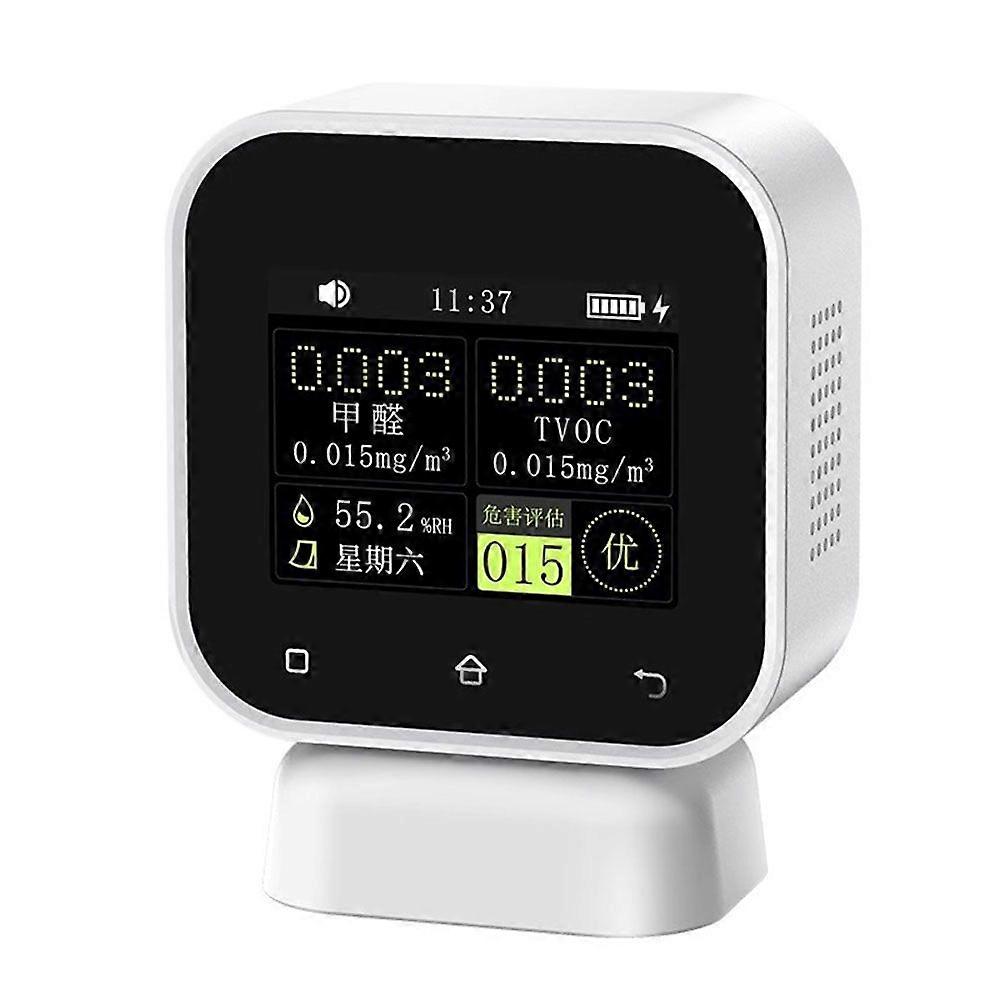 SFD-02 4-in-1-Raumluftqualitätsmonitor Touchscreen-Formaldehyddetektor HCHO TVOC-Temperaturtester