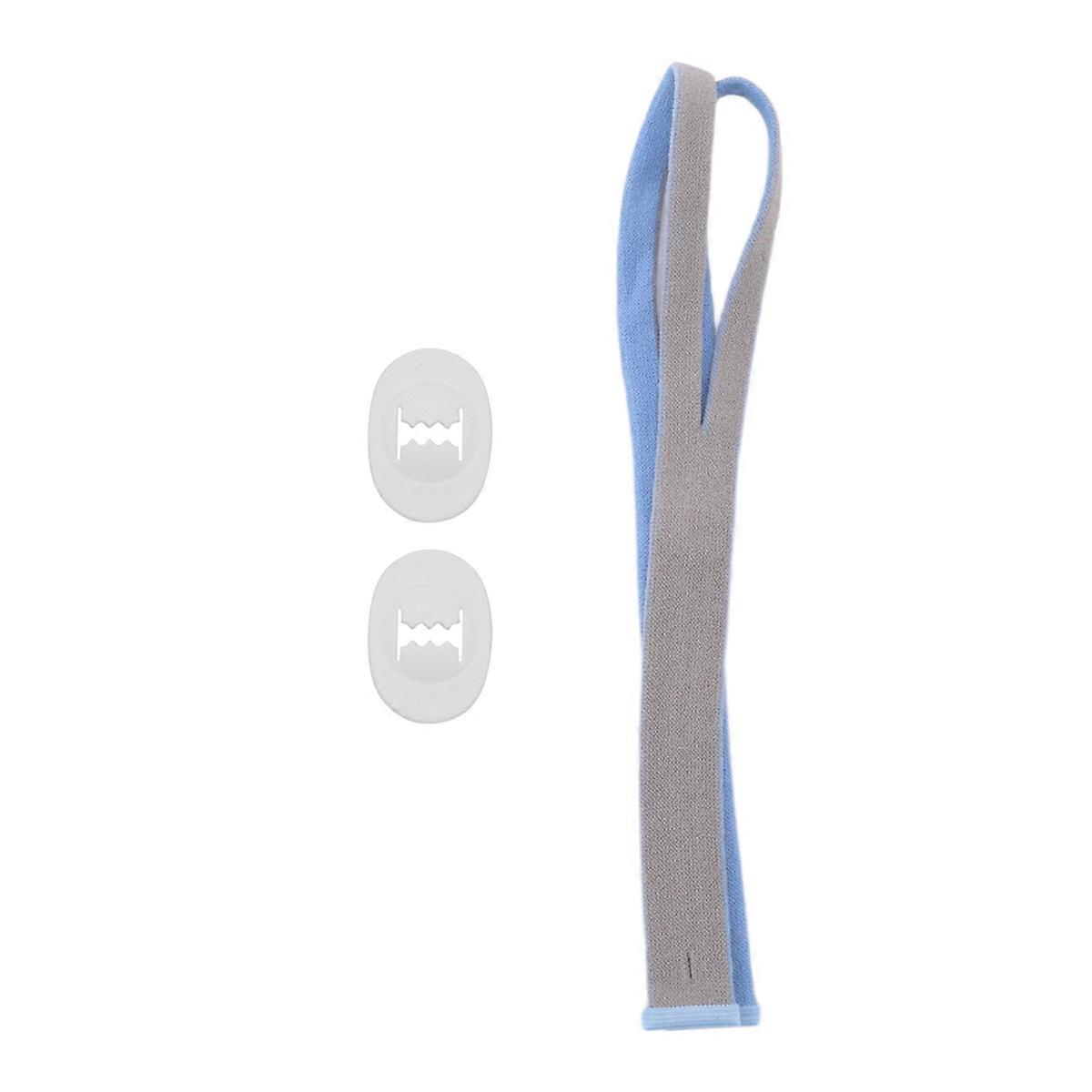 P10鼻枕CPAPマスクストラップ用交換用ヘッドギア調整クリップ付き