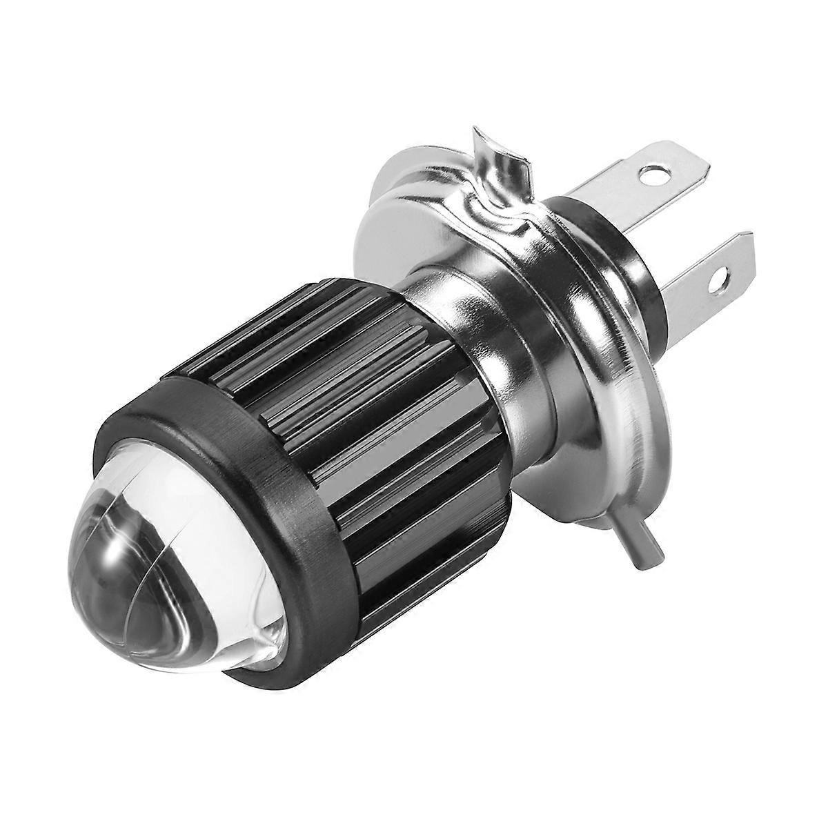 BA20D Motorcycle Mini LED Projector Bulbs Dual Colors Scooter E-Bikes