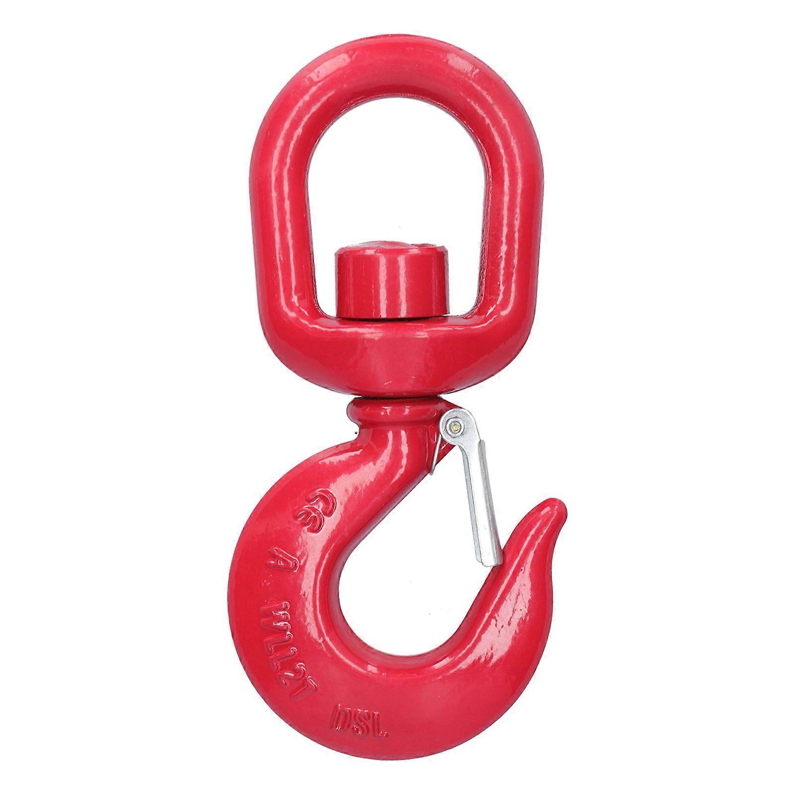2 Tons Crane Hook American Type Rotating Rigging Lifting Accessories 8 Tons Working Load Limit