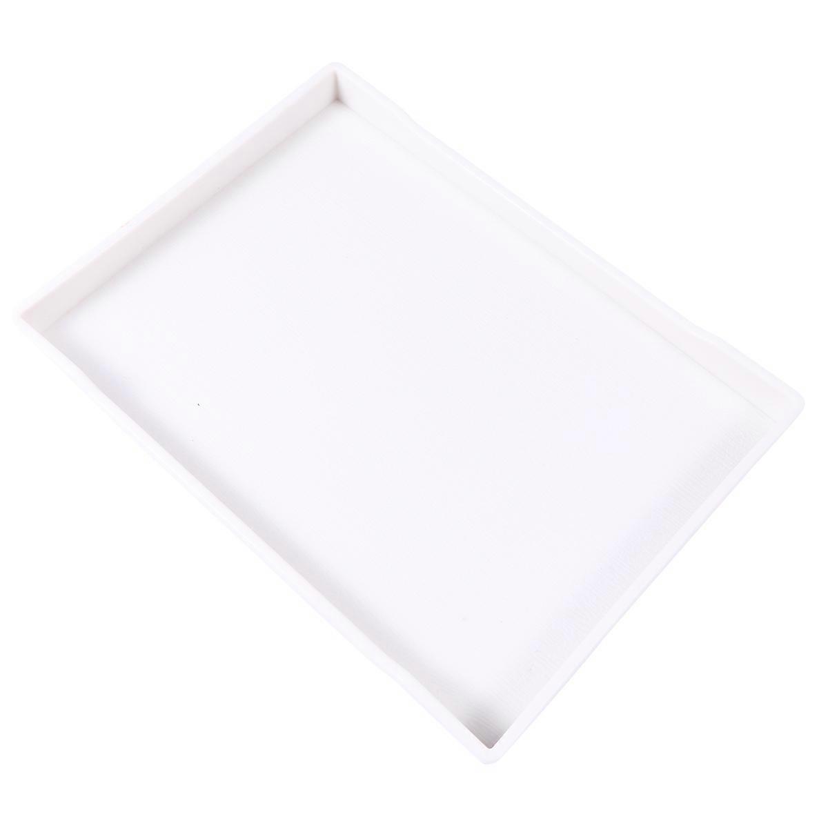 Storage Plate Plastic Towel Dish for Storage Use 2Pcs