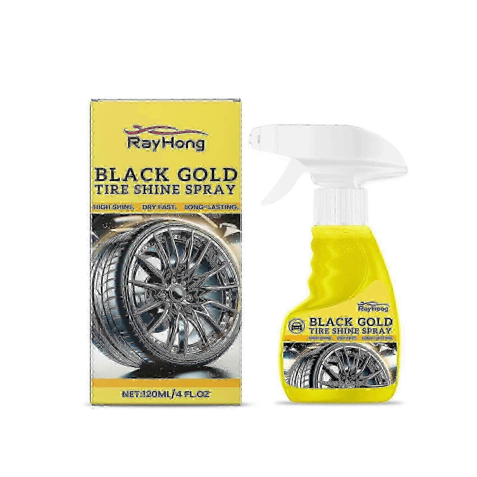 תרסיס מבריק לגלגלי רכב של Rayhong, ניקוי גלגלי רכב, ליטוש כתמים, ציפוי, חומר ציפוי נוזלי