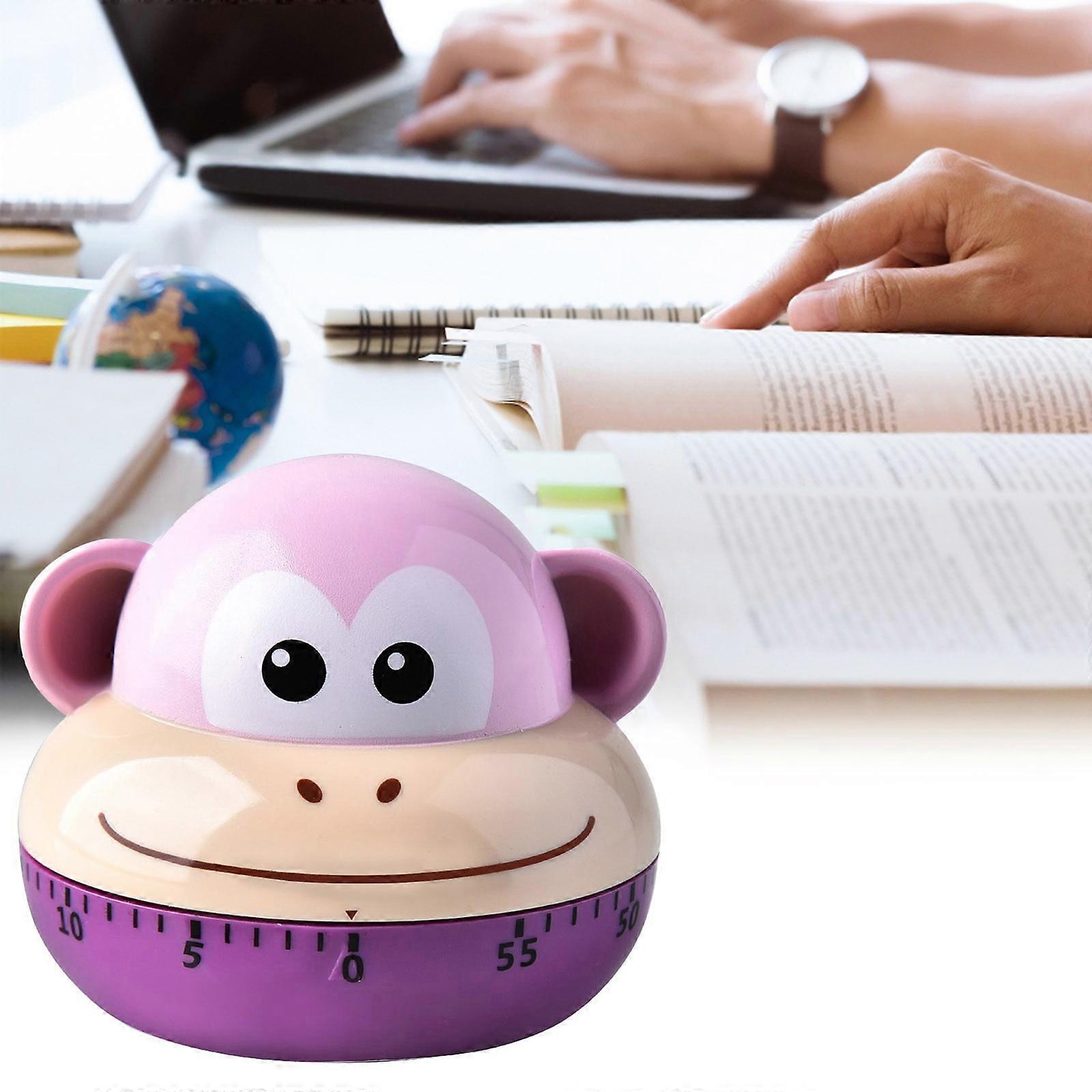 Cute Cartoon Animal Timers 60 Minutes Mechanical Kitchen Cooking Timer Clock Loud Alarm Counters Mini Size Manual Timer Kitchen Utensil