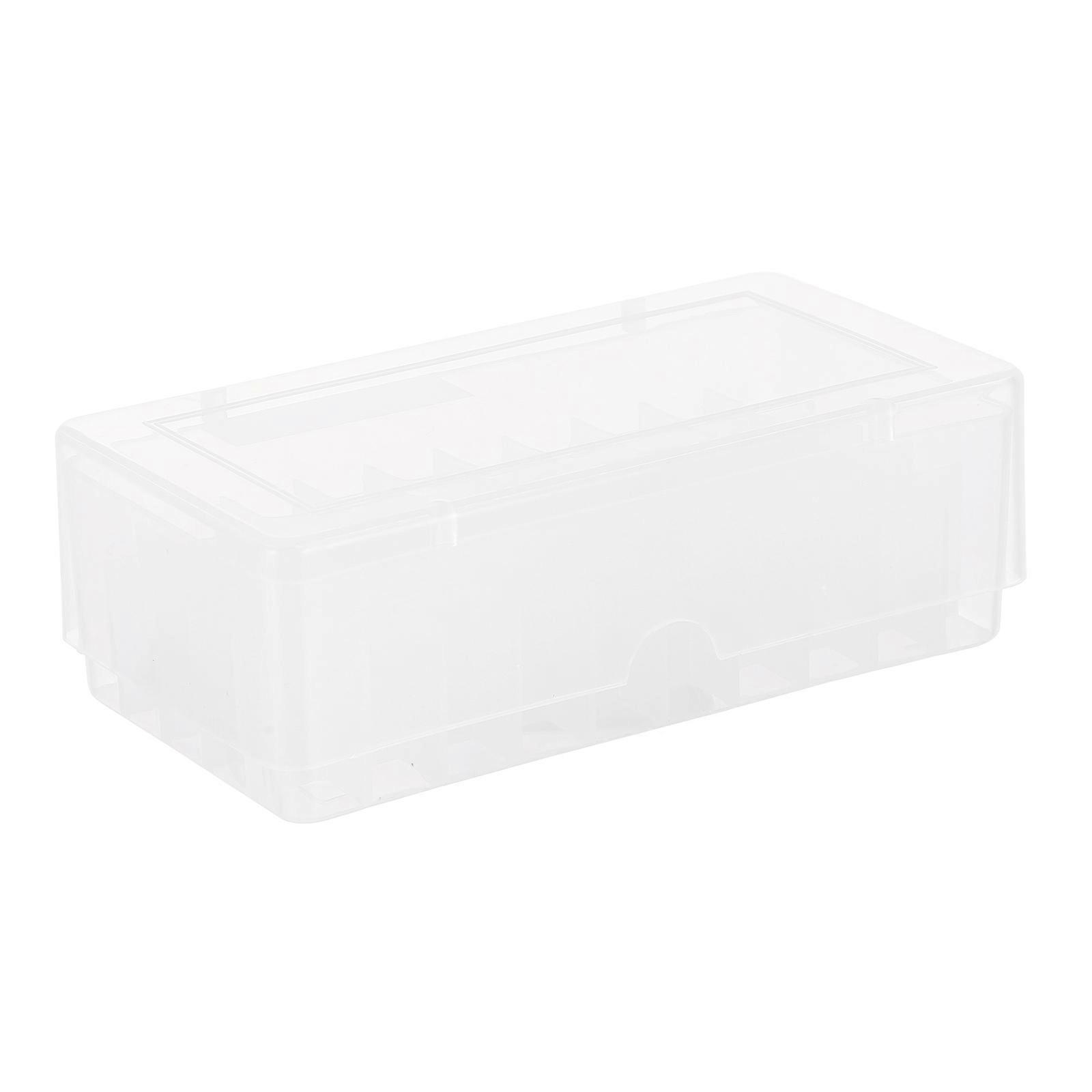 Plastic Freezing Tube Storage Box for Laboratory Use 2Pcs Pack