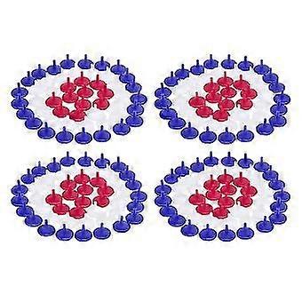 200 Pcs Golf Ball Marker 18mm Random Color