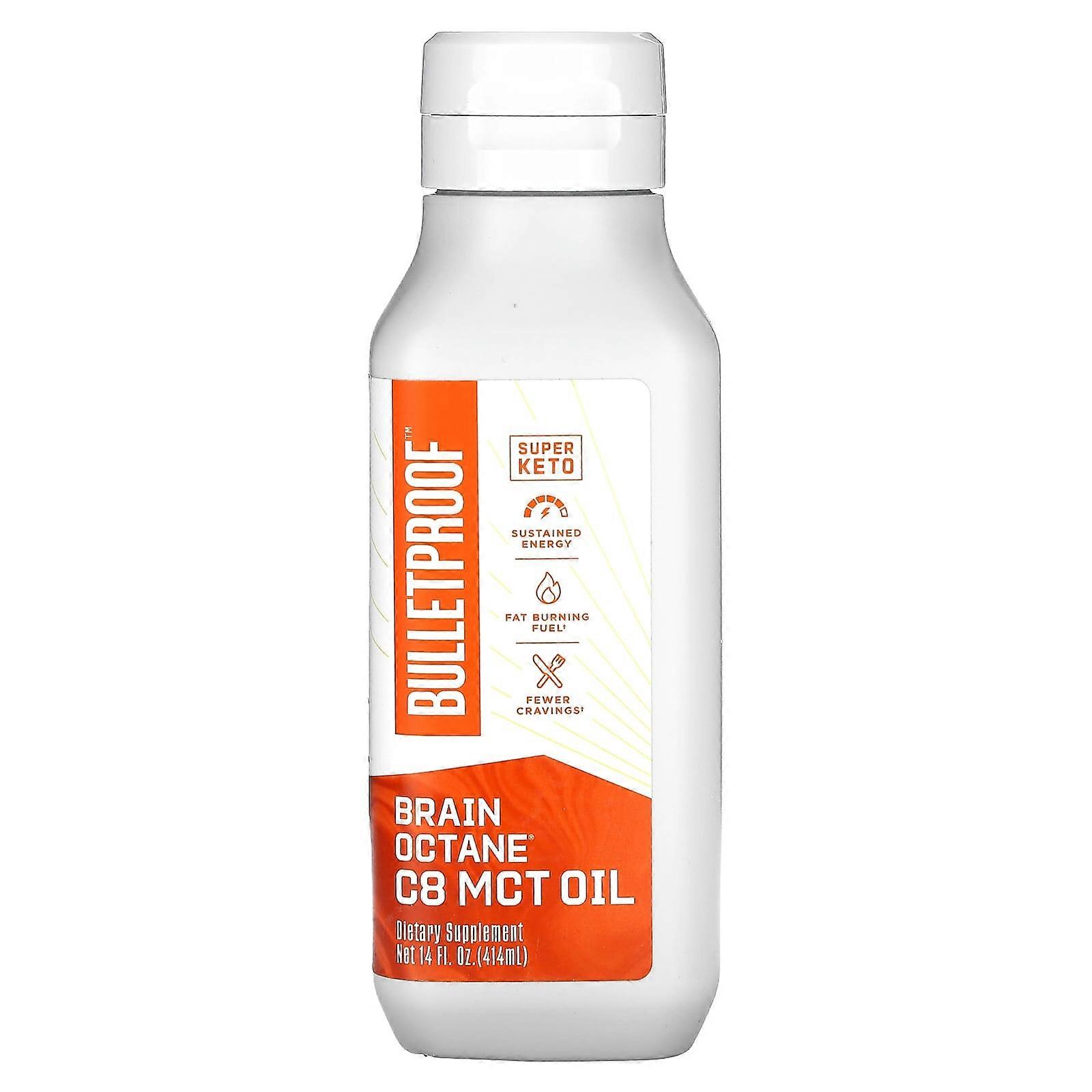 Brain Octane, C8 MCT Oil, 14 fl oz (414 ml)