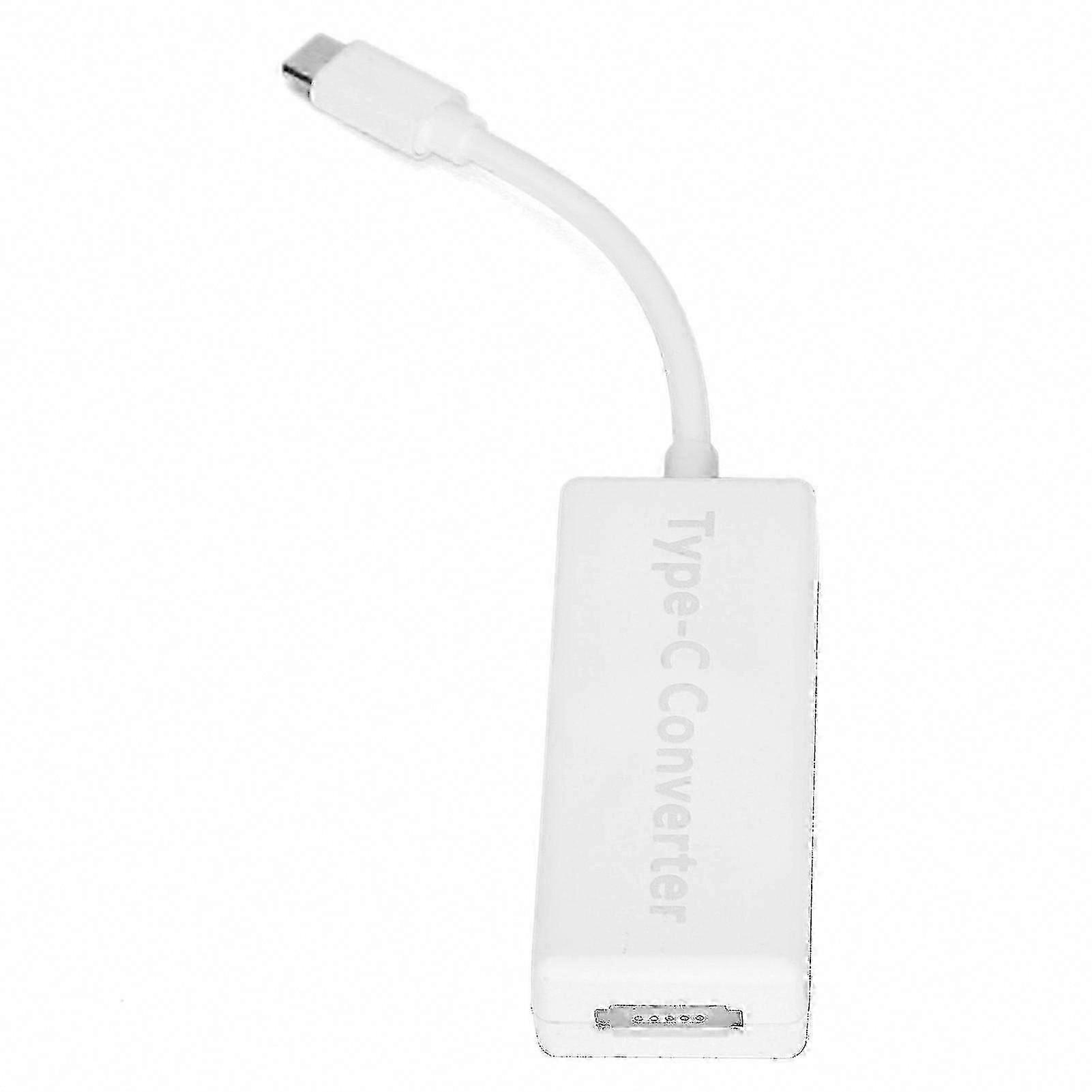 MagSafe 2/1 to Type-C Adapter for MacBook, Switch, Game Consoles, Mobile Phones, Notebooks (White)