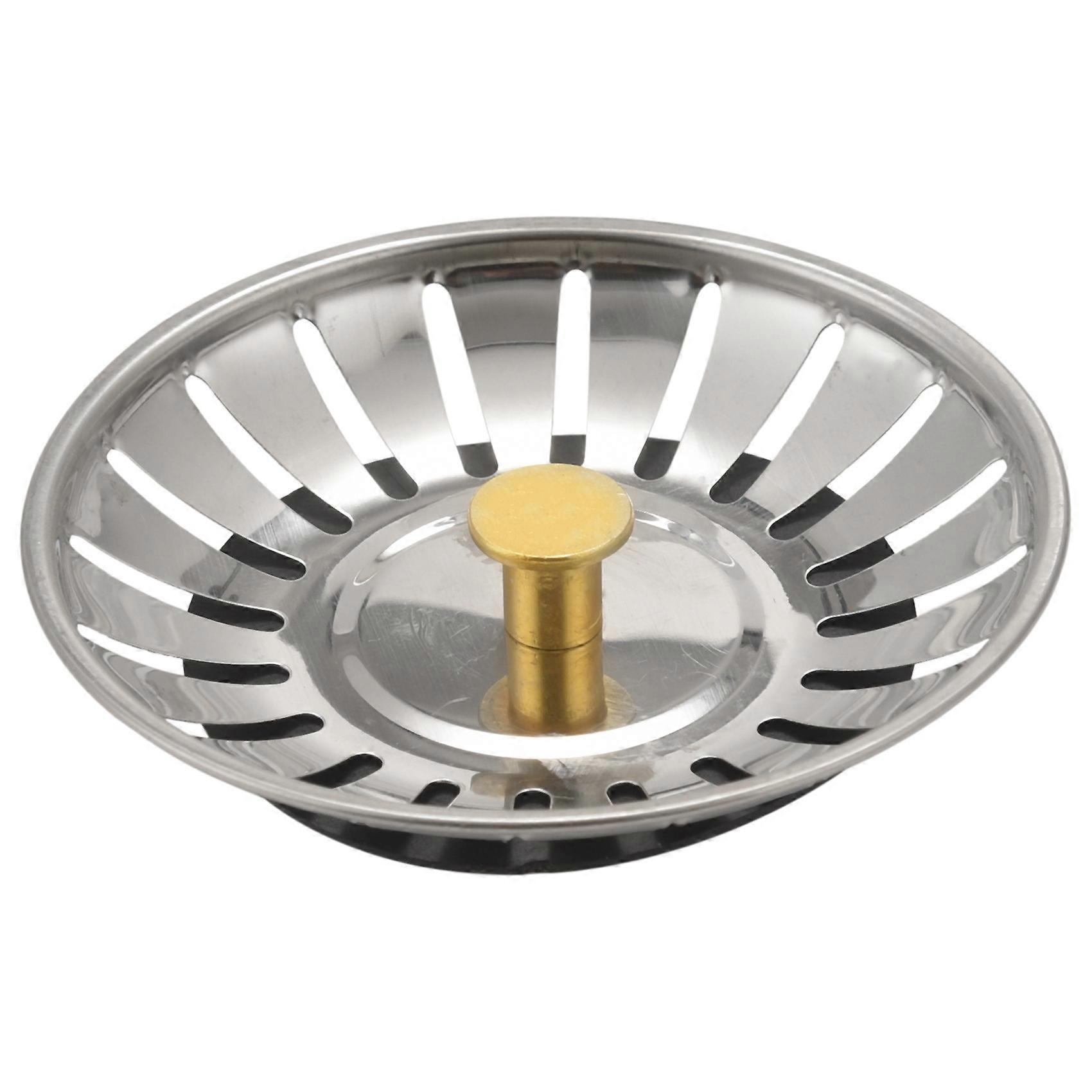 Kitchen Sink Basin Strainer Drainer Drain Waste Plug
