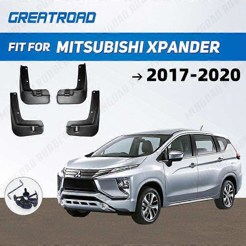Car Mud Flaps Front Rear for Fender Splash Guards Mudflaps Mudguards Fits for Mitsubishi Xpander 2017 2018 2019 2020 Mudflaps
