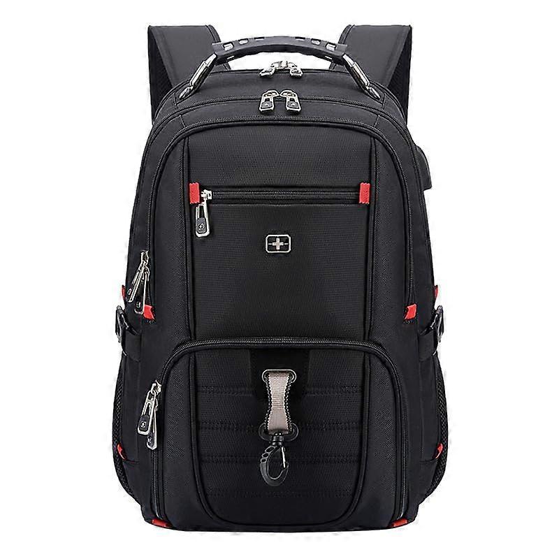 Travel and Work DualPurpose Backpack 22Inch Lightweight Spacious USB Port Compatible With 17Inch Laptops