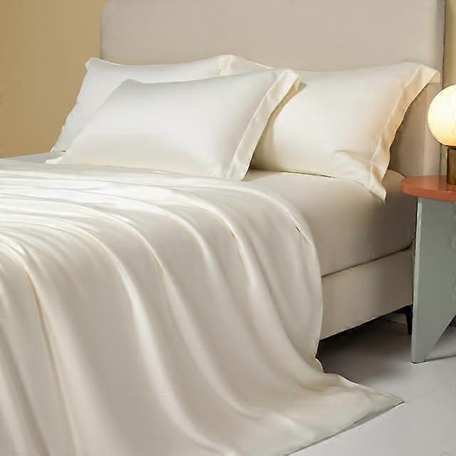 Cotton Bed Sheet Set Fitted Sheet, Flat Bedsheet, 1000 Thread Count, 4/6Piece Sliky Bedding Sets