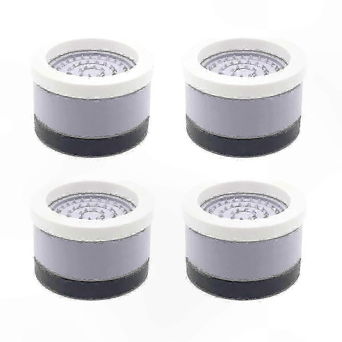 4 Sets Heavy Duty Bed Risers, Adjustable Round Lifts for Beds, Tables, and Chairs, Durable Support Solution