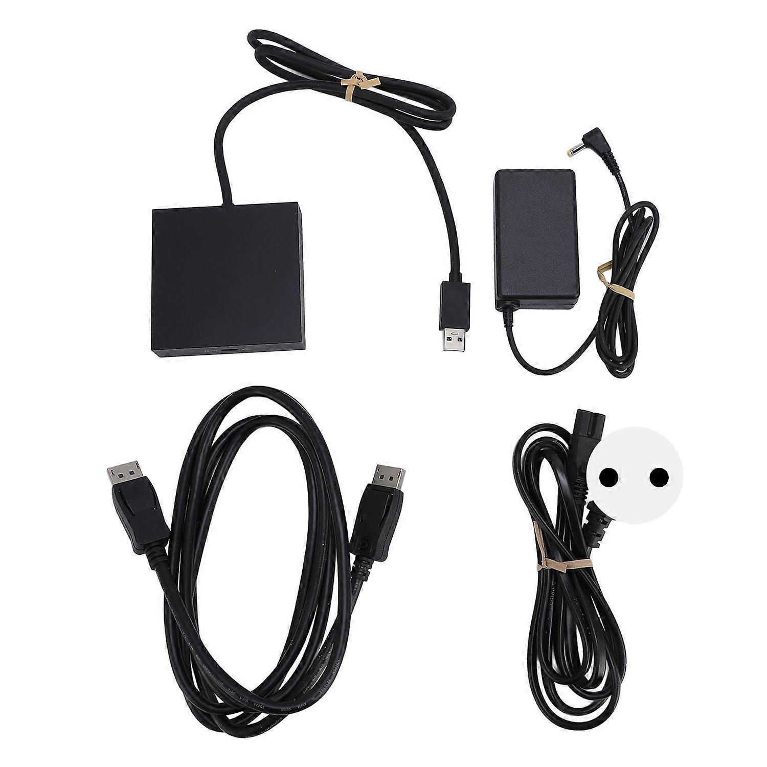 PC Game Adapter High Resolution Output Stable Multifuncitonal Computer Gaming Adapter EU Plug