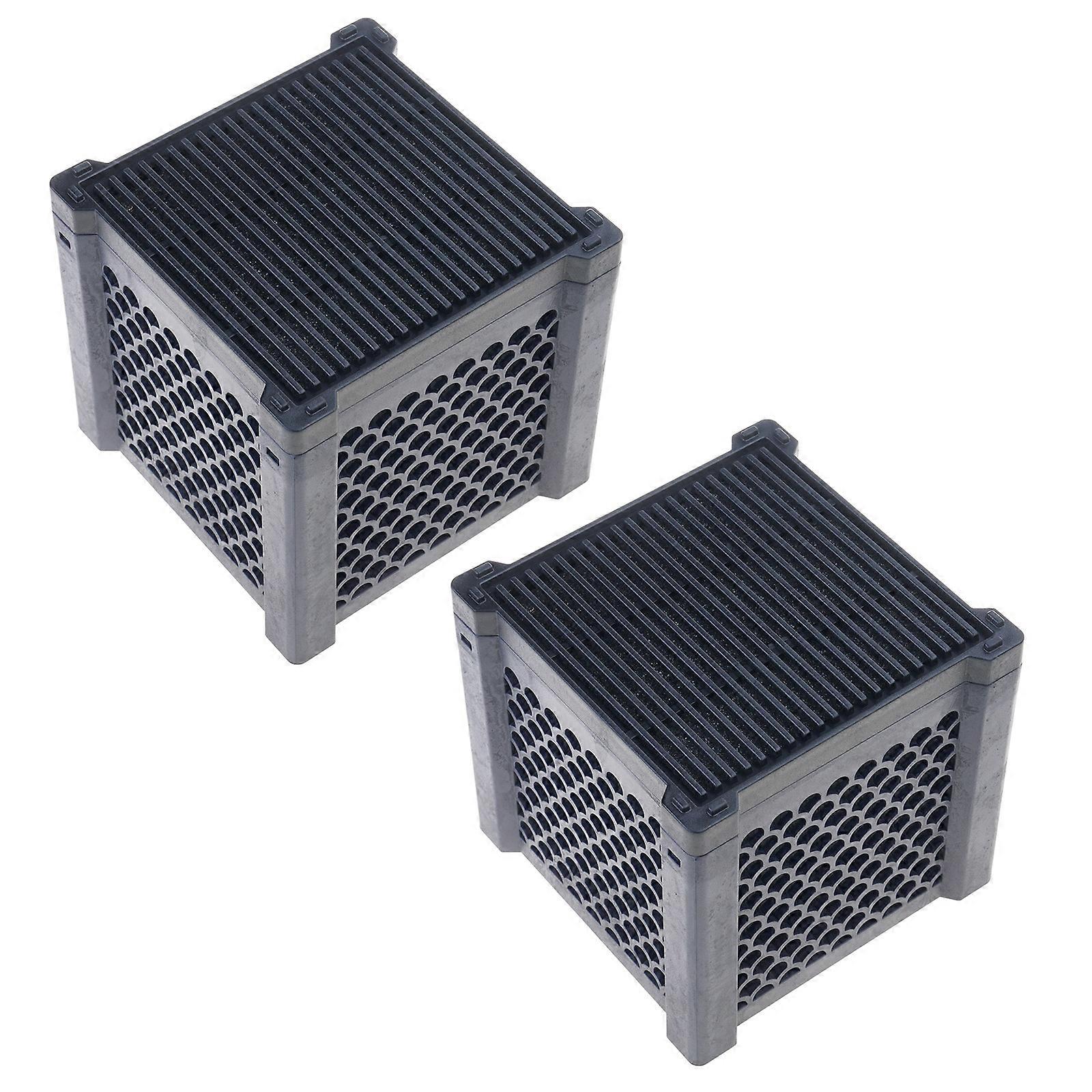 Water Purifying Fish Tanks Filter Box Using Cellular Box Active Carbon For Efficient Water Quality Improvement Multicolor