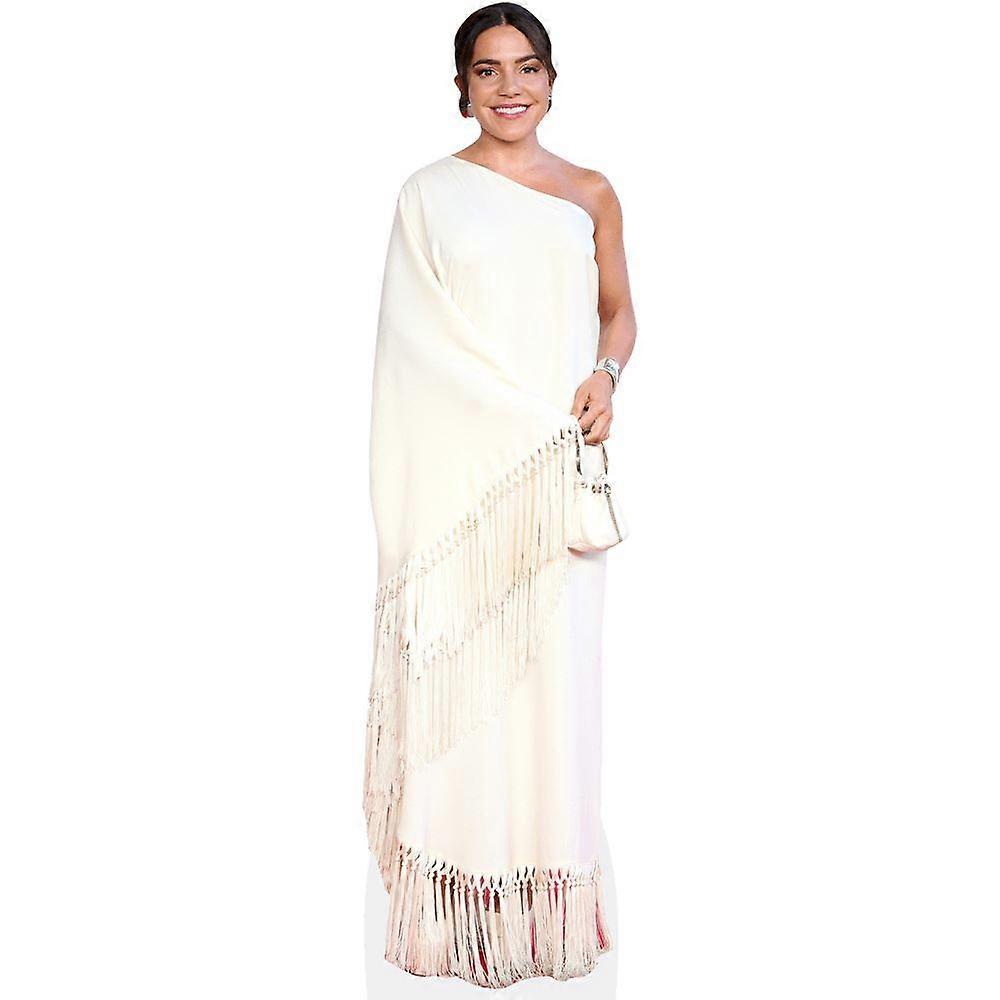 Paula Ordovas (Cream Outfit) Cardboard Cutout (lifesize OR mini size). Standee. Stand Up.