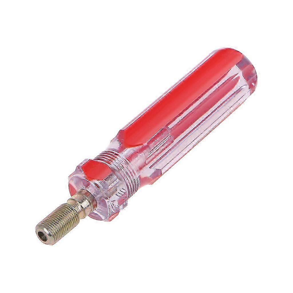 Red Clear Imperial Unit Thread Coaxial Cable TV Squeeze Boosters Connector Cs