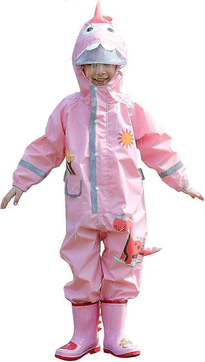 Raincoat Breathable Waterproof with Animal Pattern Hood