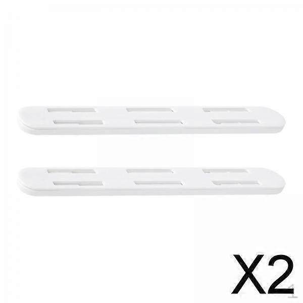2xCabinet Drawer Slides Adhesive Under Mount Hardware Pull Out Rails for Shelf