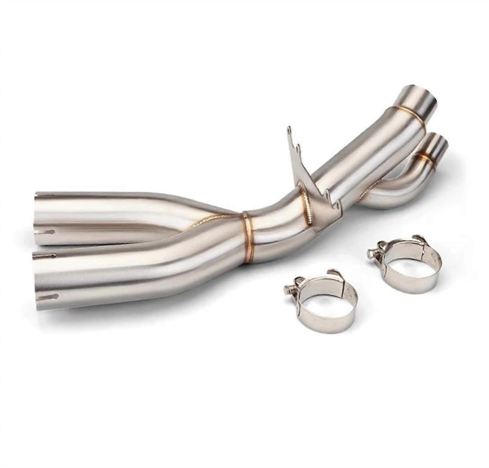 Motorcycle Exhaust System Middle Link Pipe Muffler for S1000RR 2017 2018