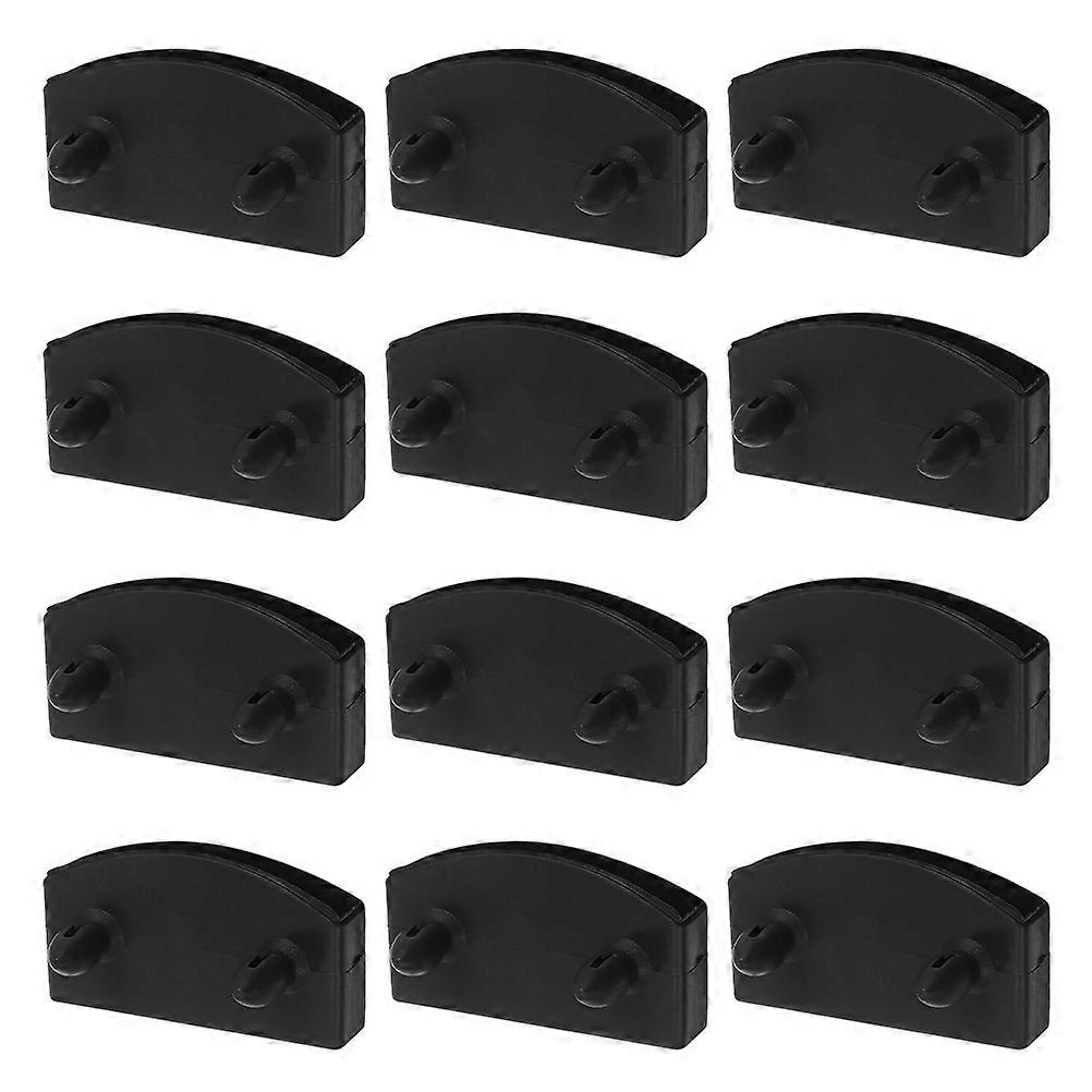 12Pcs Plastic Bed Slat Cover Replacement Holder Caps for Bed Base Support