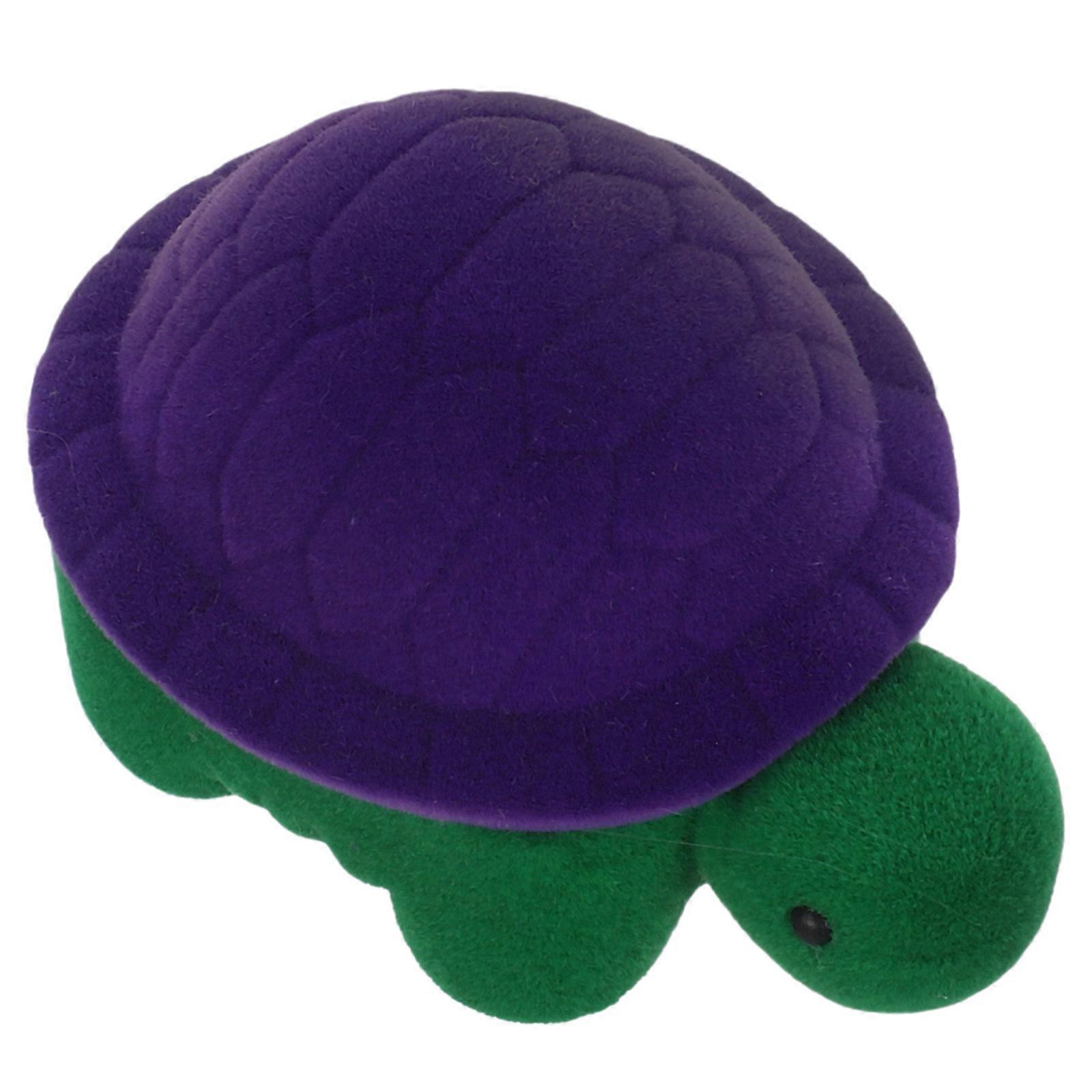 Turtle Jewelry Box for Earring Organizer Small Cute Storage