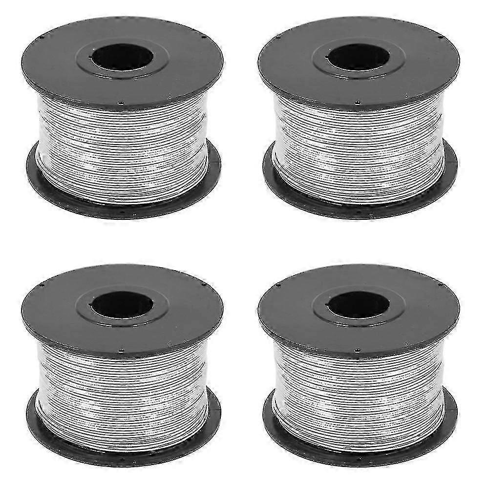 4 Rolls 0.8mmx110m Steel Rebar Tie Wire For Automatic Tying Machine