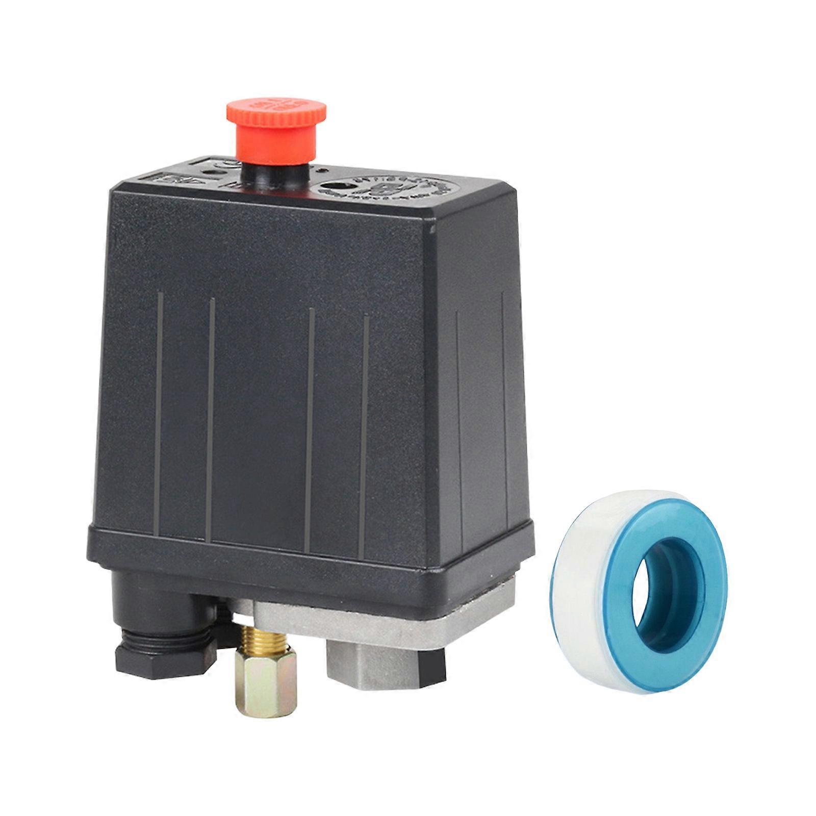 Air Compressor Pressure Controller With Standardized Connectors For Quick DIY Installation Multicolor