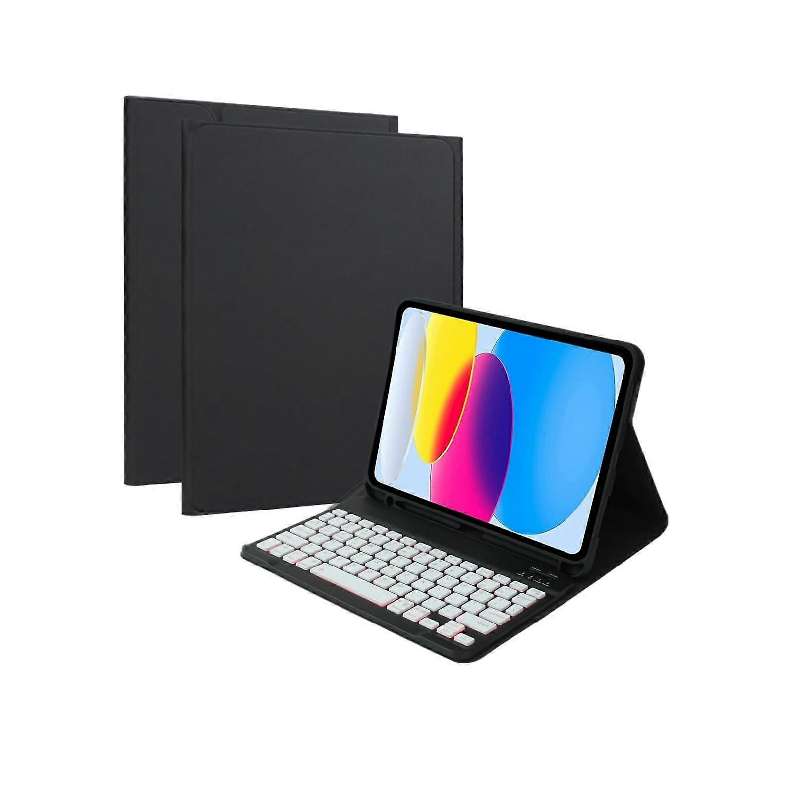 Case With Keyboard For Tablet Pro 11 2022/2021/2020 (4th/3rd/2nd Gen) Backlit Keyboard Pencil Holder