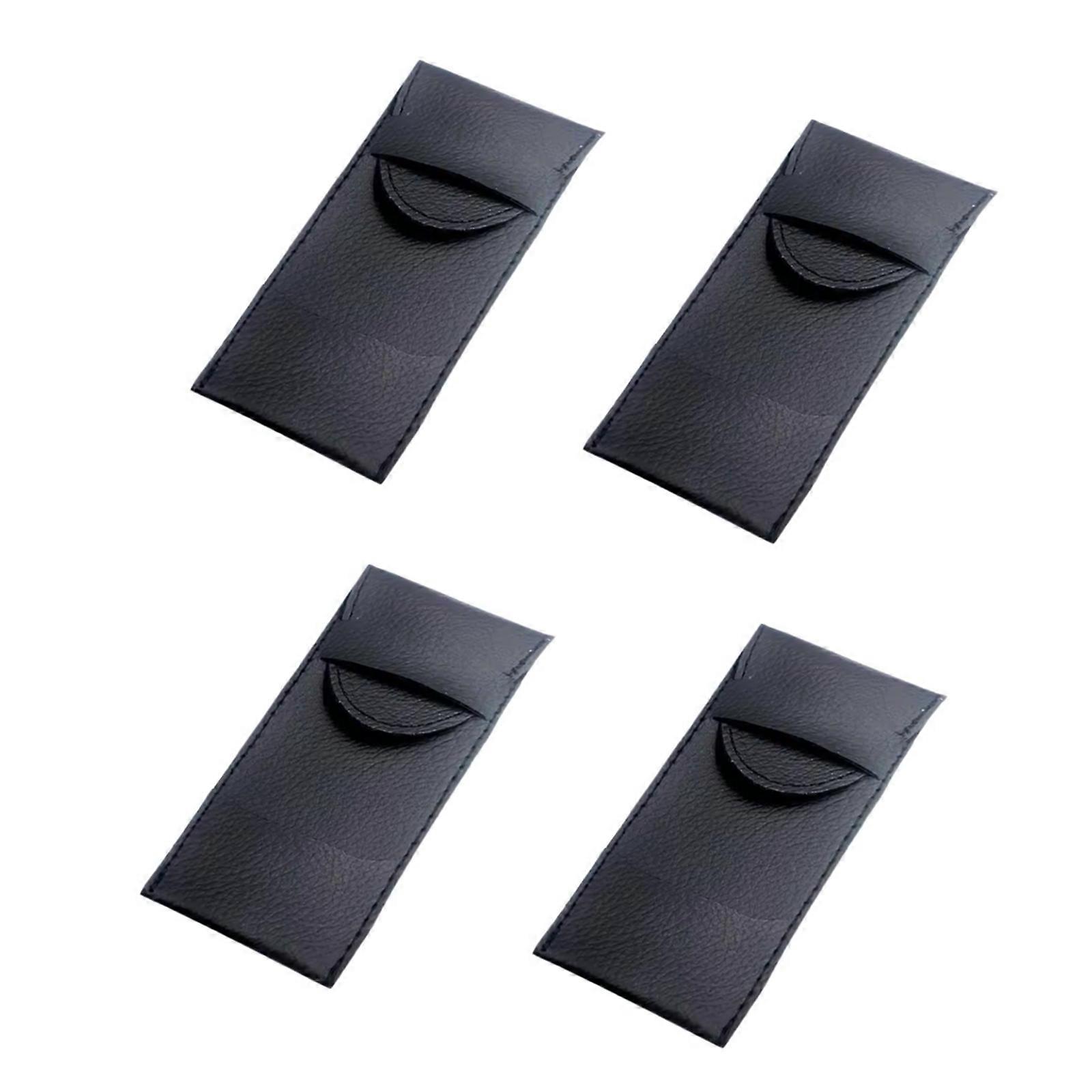 Professional PU Darted Carriers with Secure Storage Pocket Versatile Darted Accessories Pouches for Player  Black