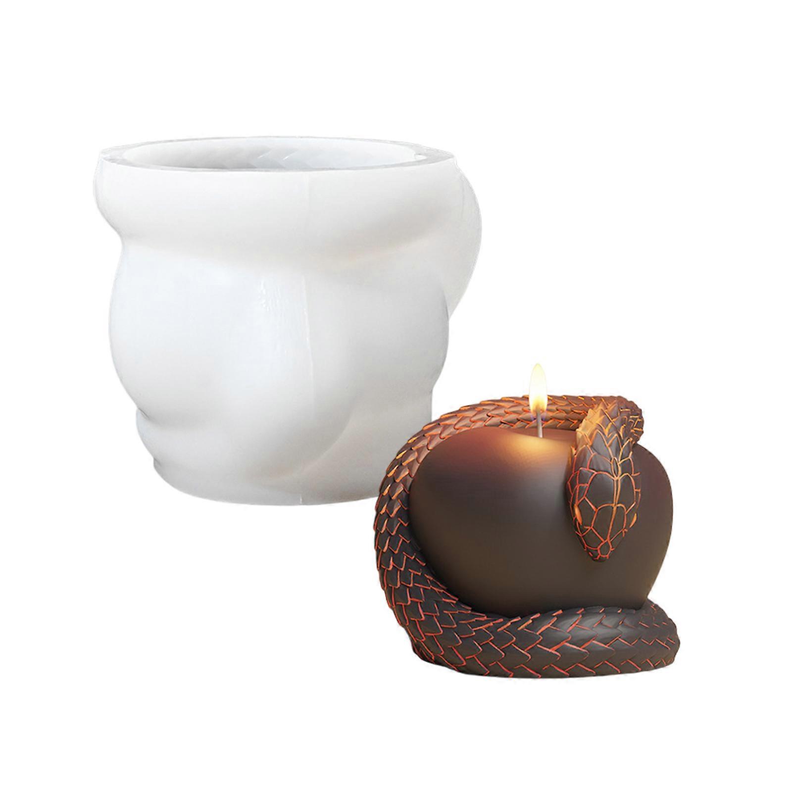 DIY Silicone Mould 3D Apples Scened Candle Molds Handmade Soap Molds Baking Molds Casting Molds for Cake Decoration Multicolor