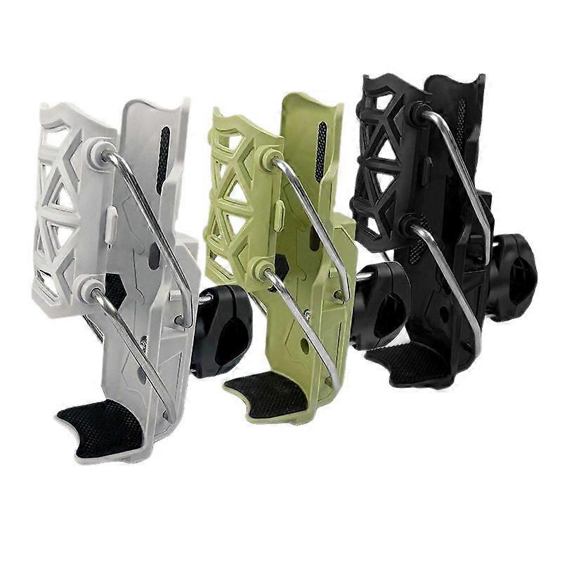 Adaptive Cycling Bottle Holder, Automatic Clamping Mechanism, Motorcycle Bicycle Water Bottle Holder Adaptive 360 Degree Rotating Adjustable Handlebar