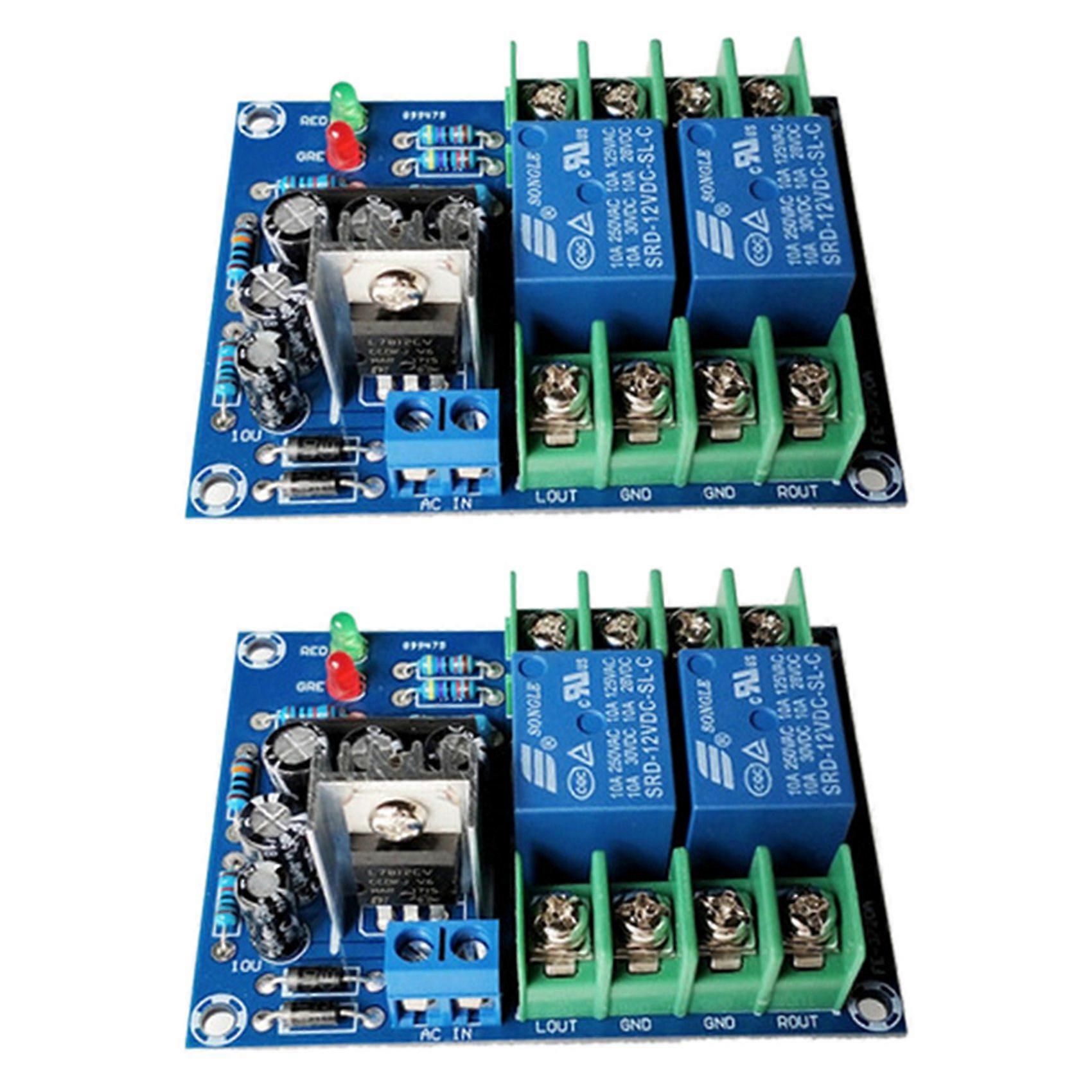 2X Dual Channel Speaker Protection Circuit Board High-Power Audio Amplifier Speaker Protector