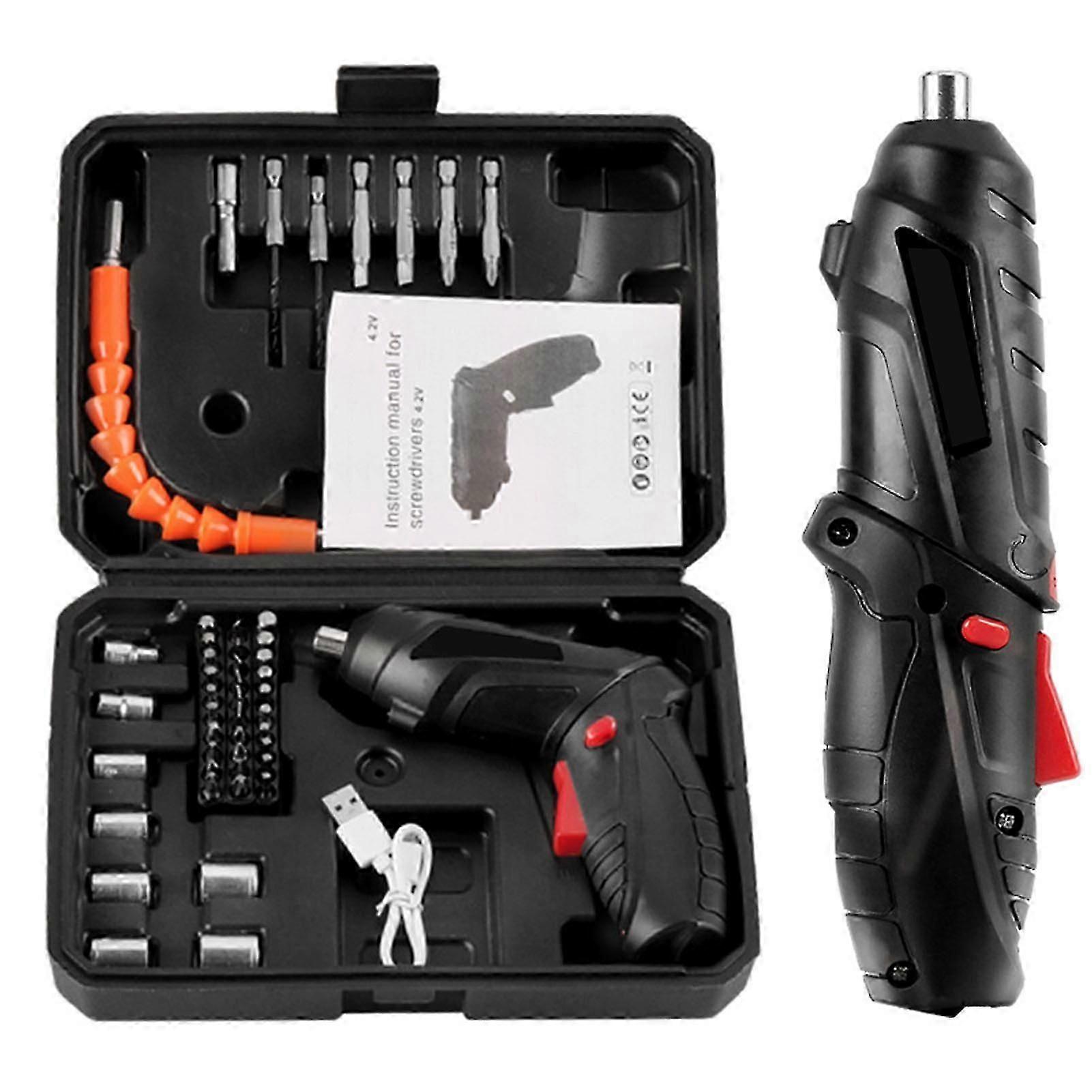 Small Handheld Electric Screwdriver - Lightweight Tool for Electronics Repair and DIY Projects