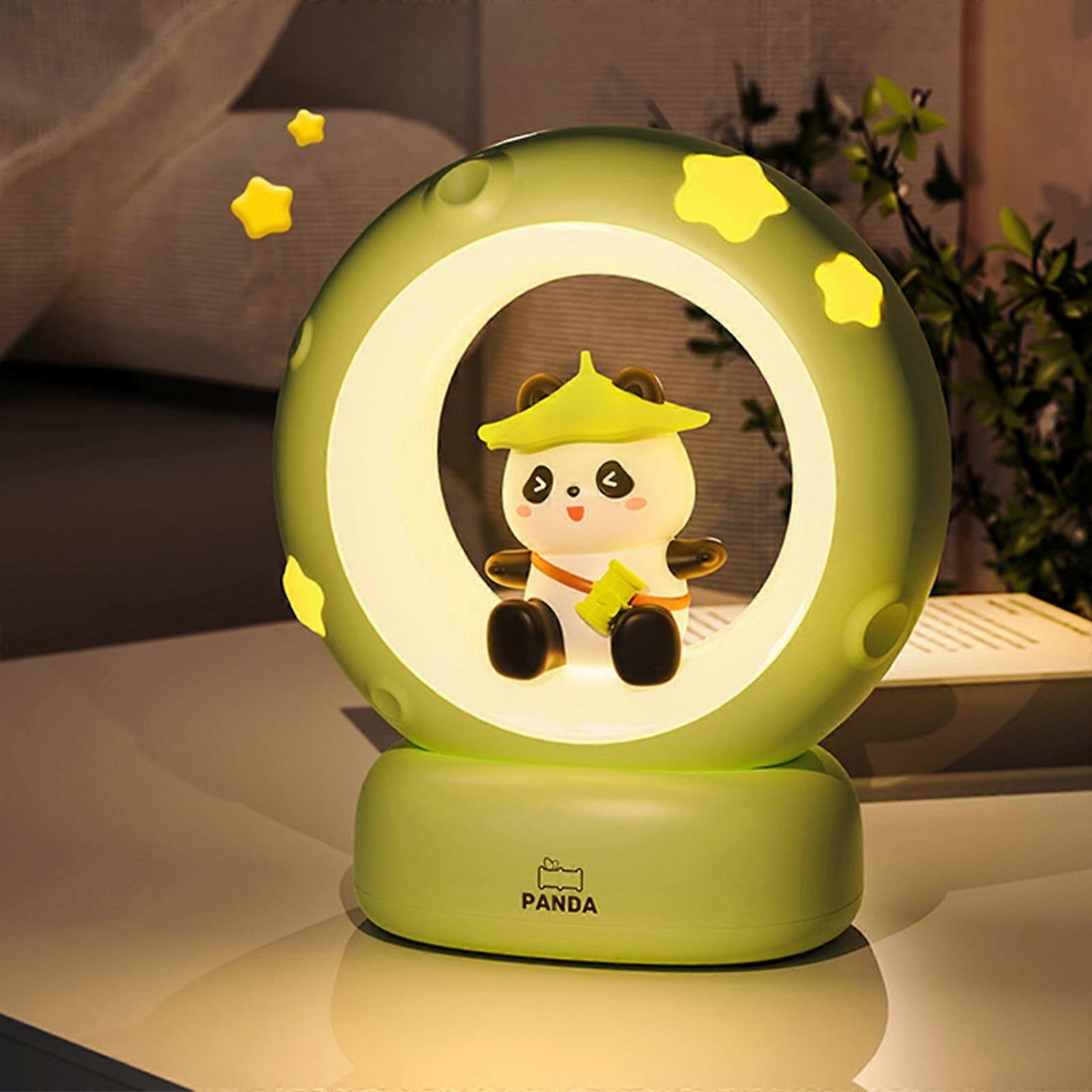 Night Light Patting Lamp, Bedside Ambient Light with Soft Glow & Colorful Light, Original Gift Idea; Compatible with USB power. Two Specs.