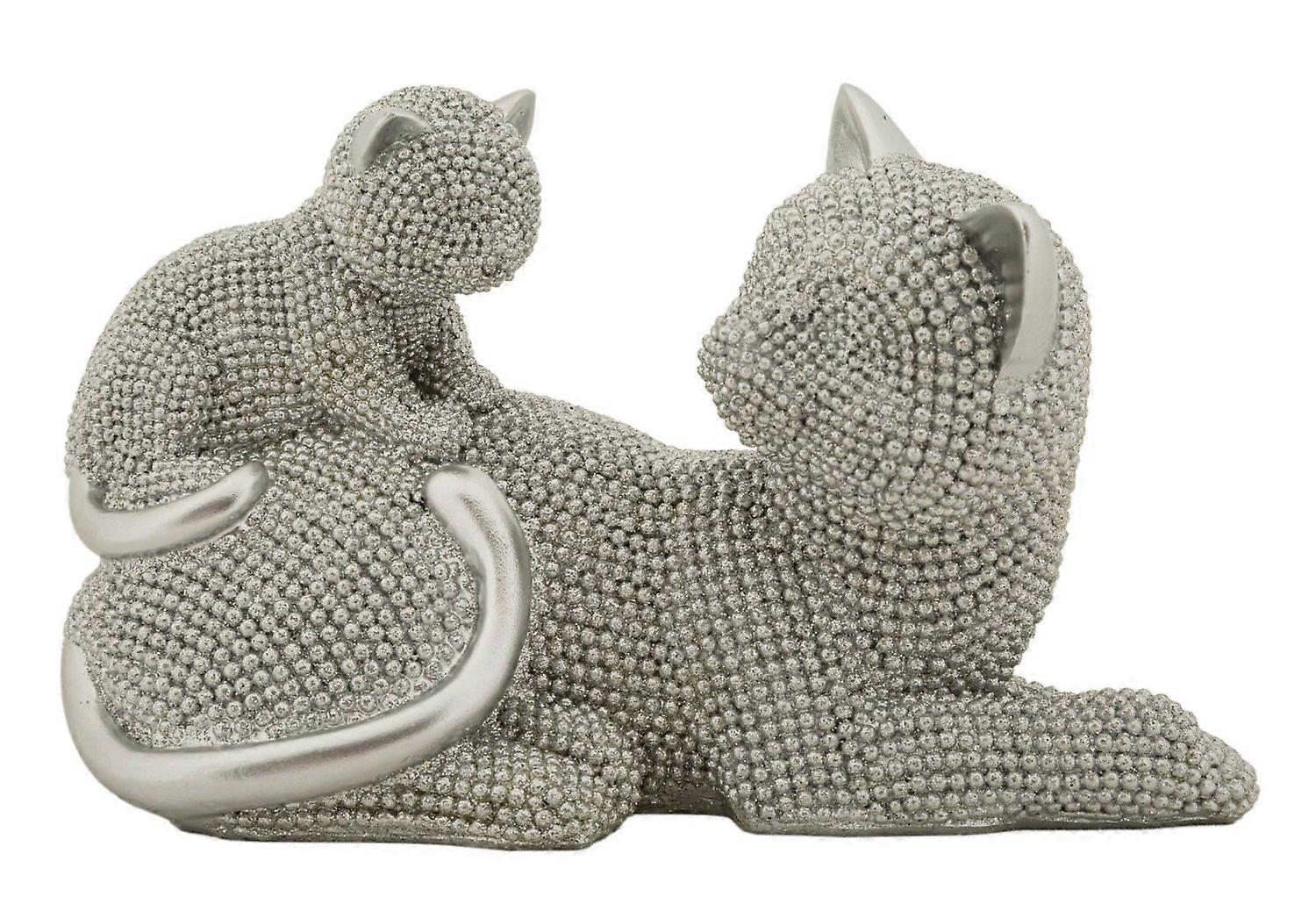 Cat Sparky with child cm 19x9x13