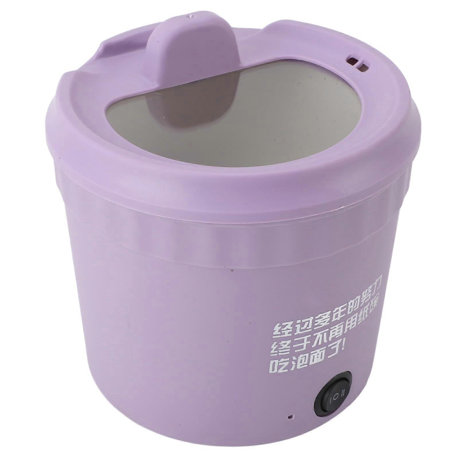 Electric Noodle Cooker 1.2L Nonstick Pot with Even Heat for Ramen Pasta Soup and Removable Cord