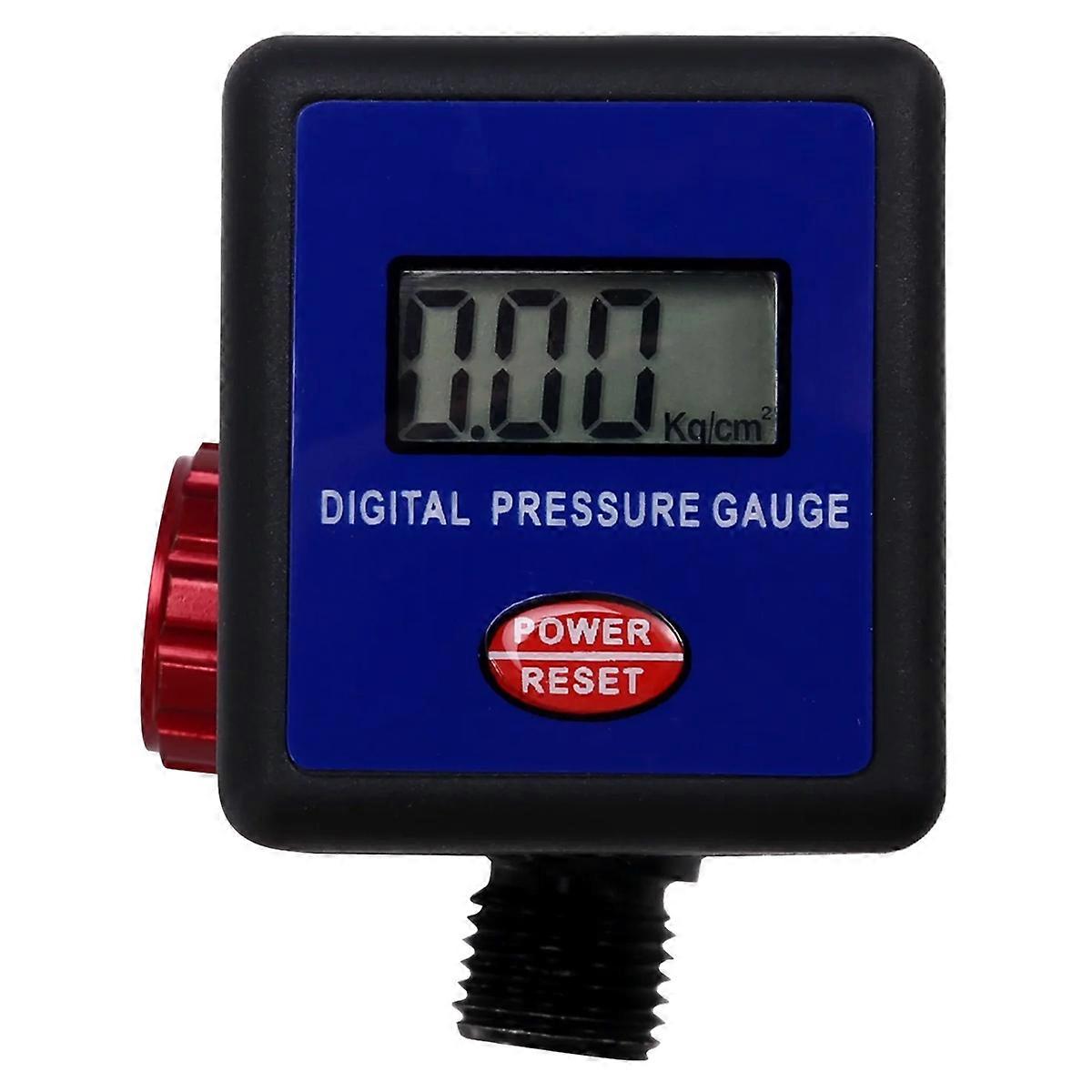  Tool Pressure Regulating Gauge LCD Display Air Pressure Meter