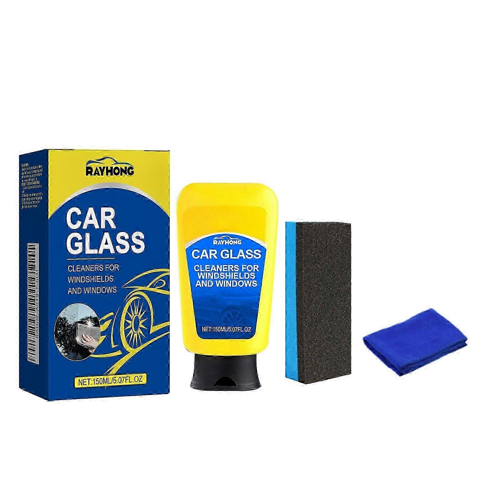 windshield car cleaner contains baking soda, lemon extract, surfactants