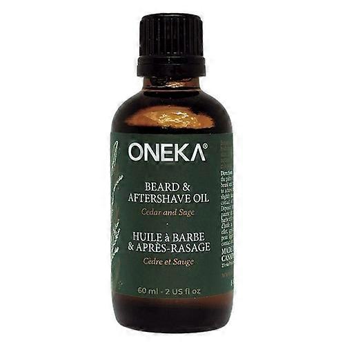Oneka Oneka Botanical Beard Oil Cedar And Sage, 60 Ml