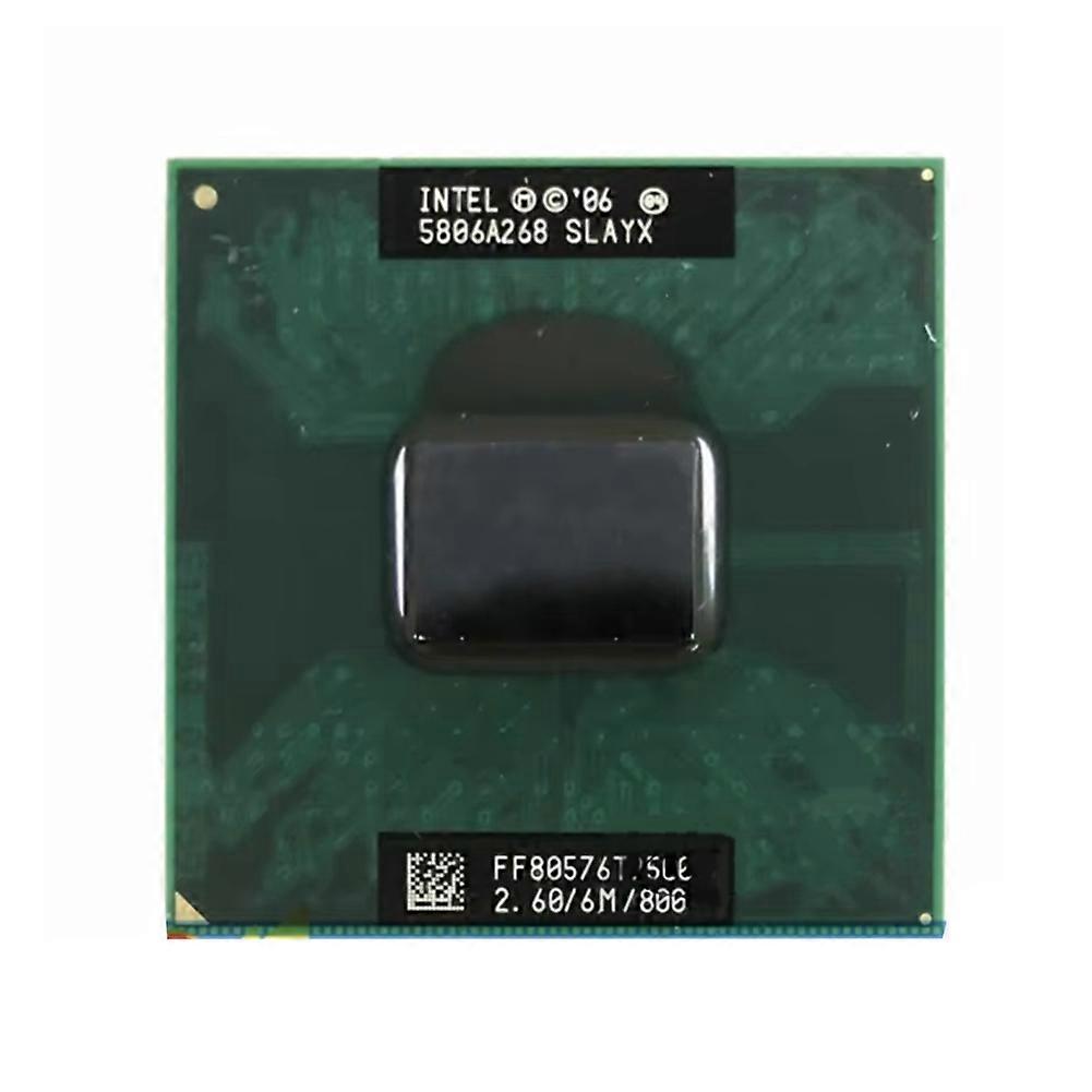 Core 2 Duo T9500 CPU SLAQH SLAYX 2.6 GHz Used Dual-Core Dual-Thread CPU 6M 35W Socket P for Notebook