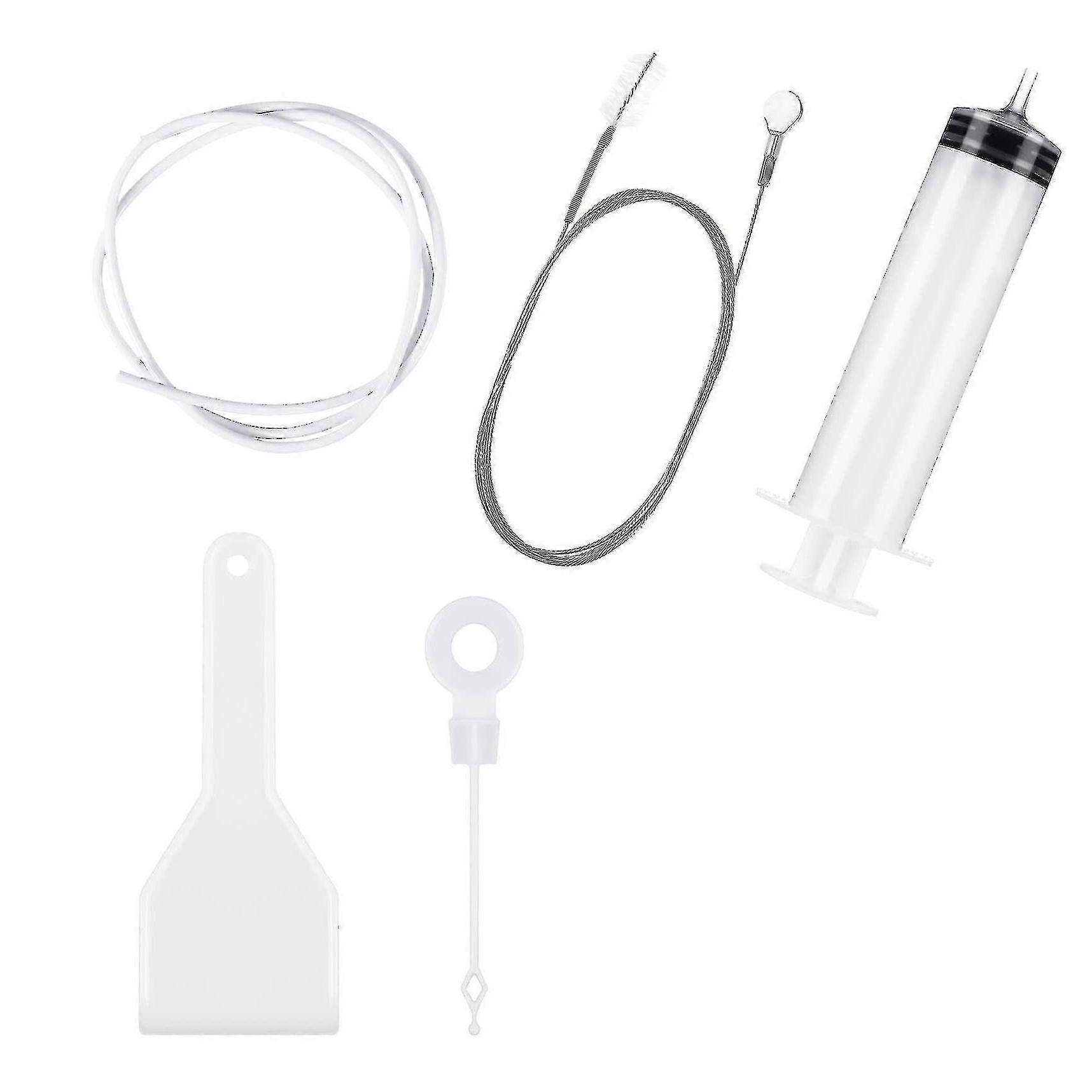 Fridge Drain Cleaning Kit with Brushes and Hose