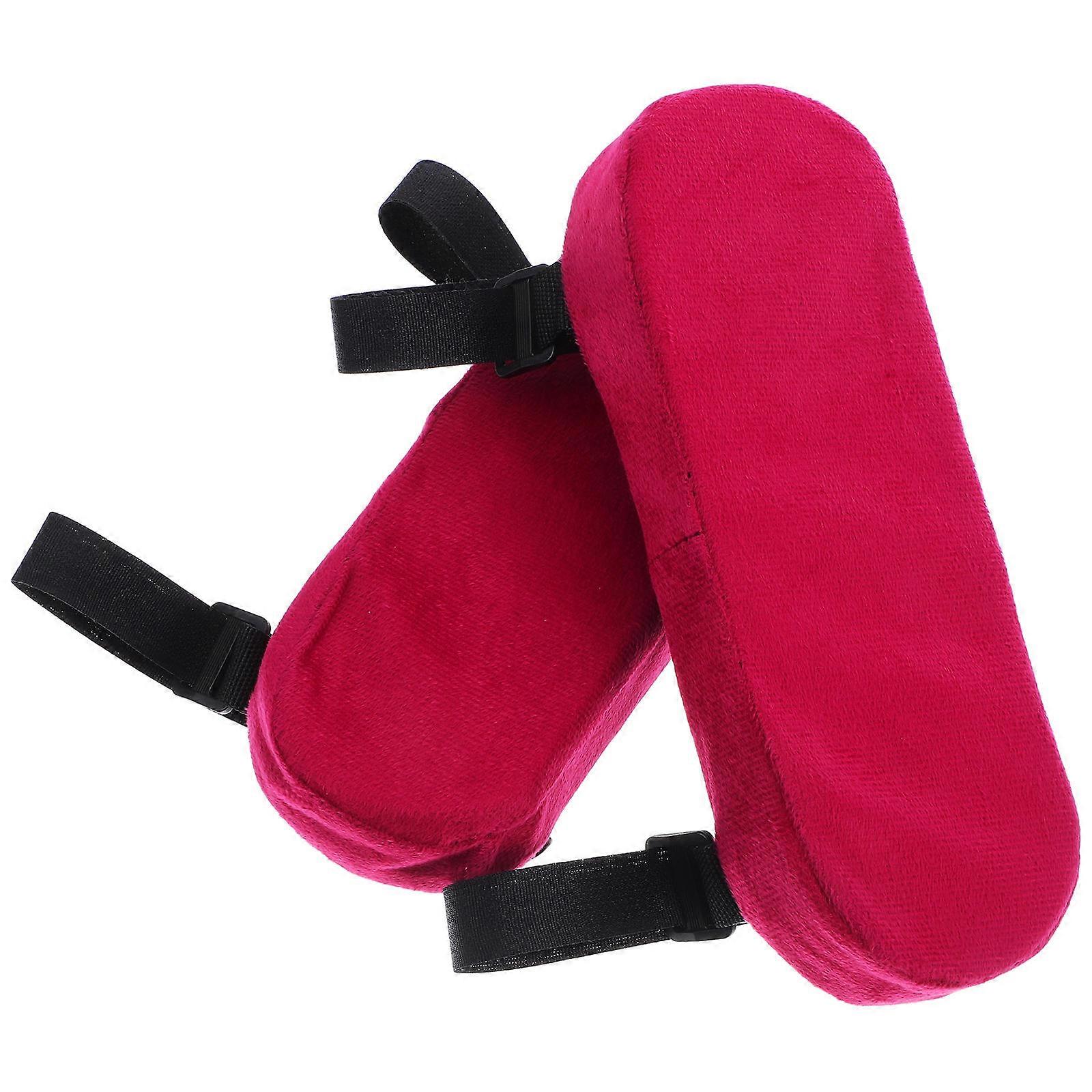 Ergonomic Purple Chair Armrest Pad for Comfortable Elbow Support 2Pcs