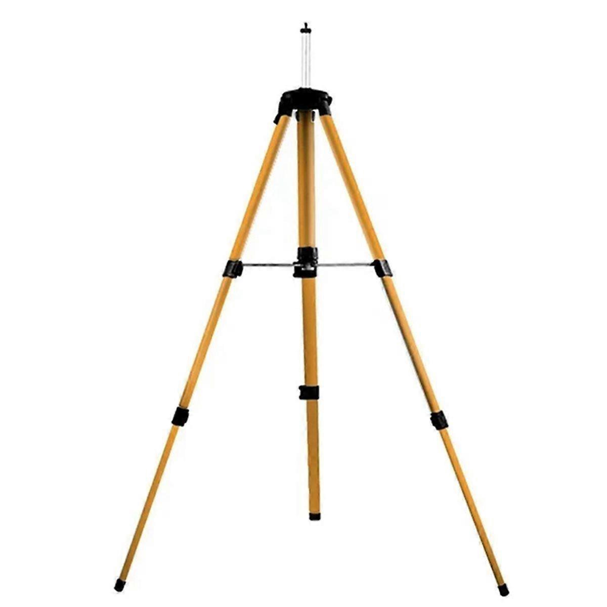 1.2M Laser Level Tripod Adjustable Height Bracket with 5/8inch Adapter Anti- Coating Tripod Stand Tool